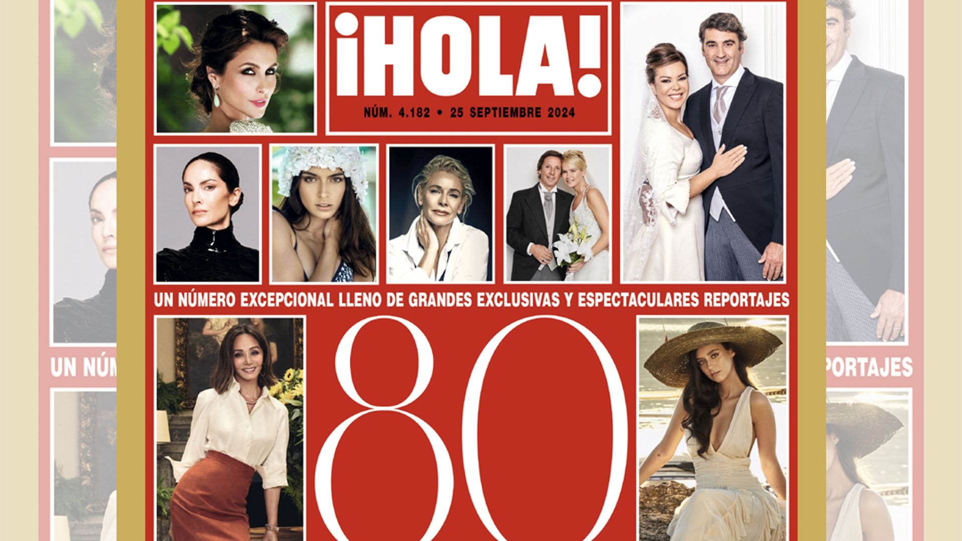 La revista ¡HOLA! ya está a la venta con un número excepcional lleno de grandes exclusivas y espectaculares reportajes