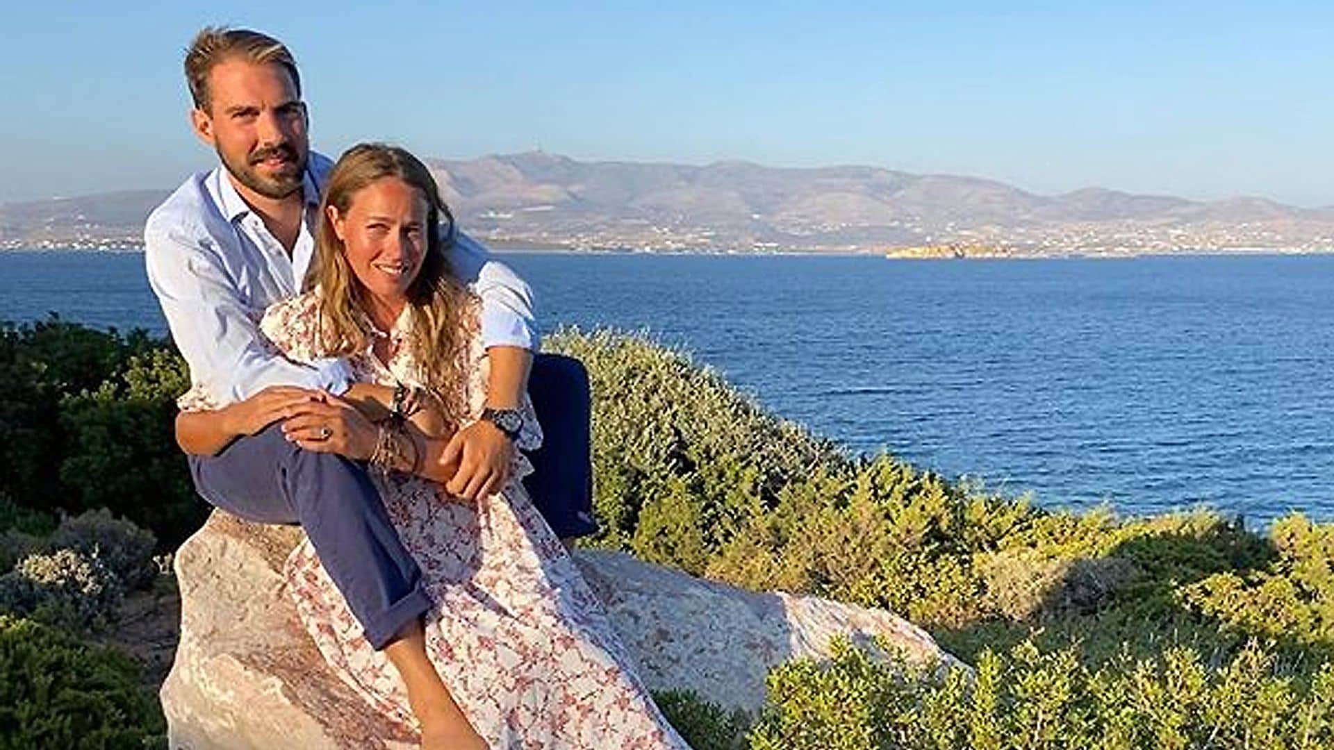 La romántica declaración de Nina Flohr a Felipe de Grecia tras anunciar su compromiso