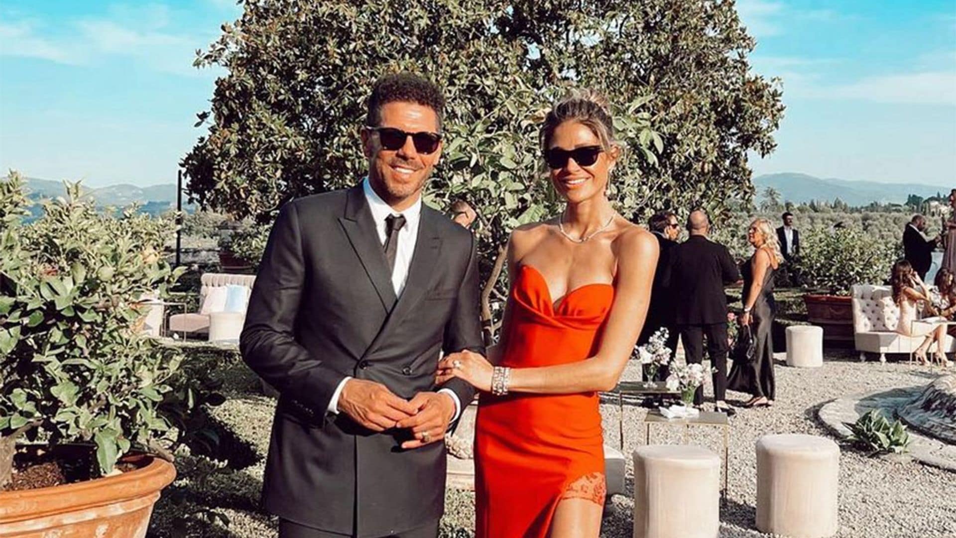 La boda italiana del hijo mayor de Simeone vuelve a reunir a sus padres tras un tenso cruce de acusaciones