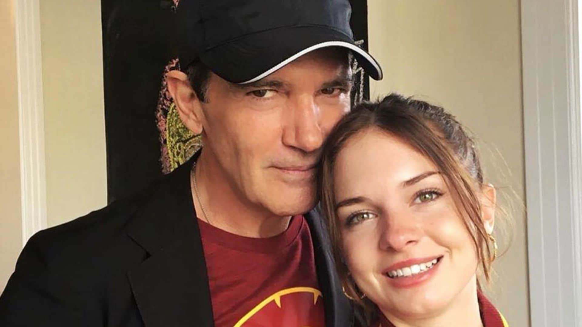 Los sabios consejos de Antonio Banderas a su hija Stella