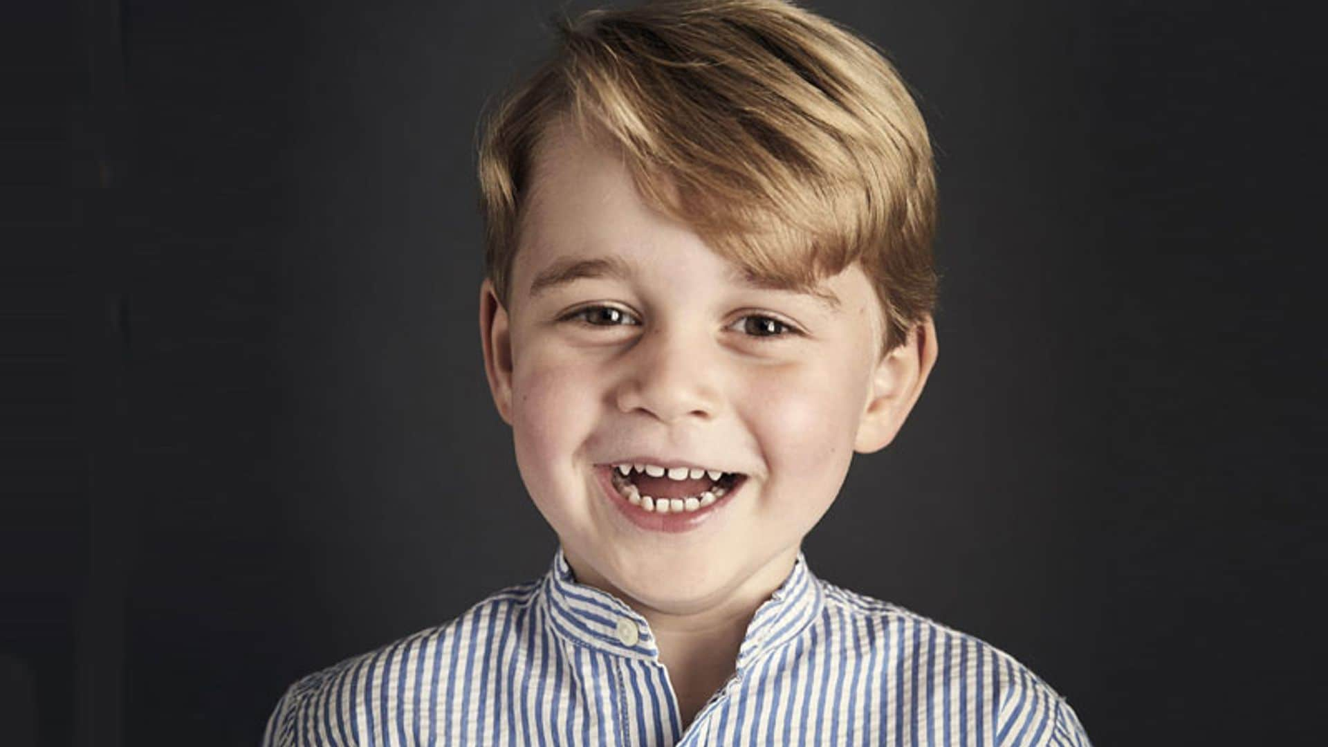 El adorable retrato oficial del Príncipe George por su cuarto cumpleaños