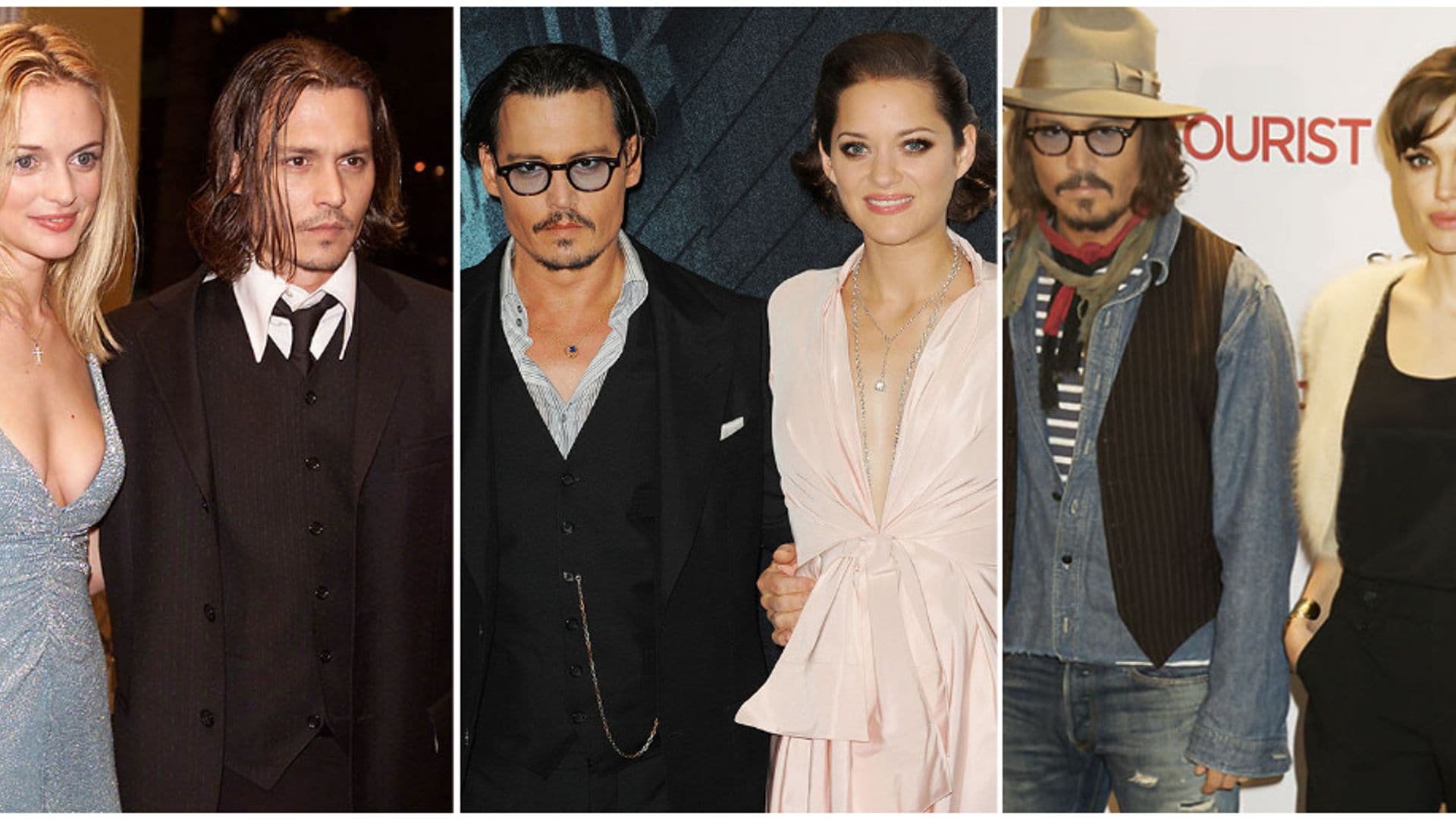 Johnny Depp junto a las más bellas y talentosas de Hollywood