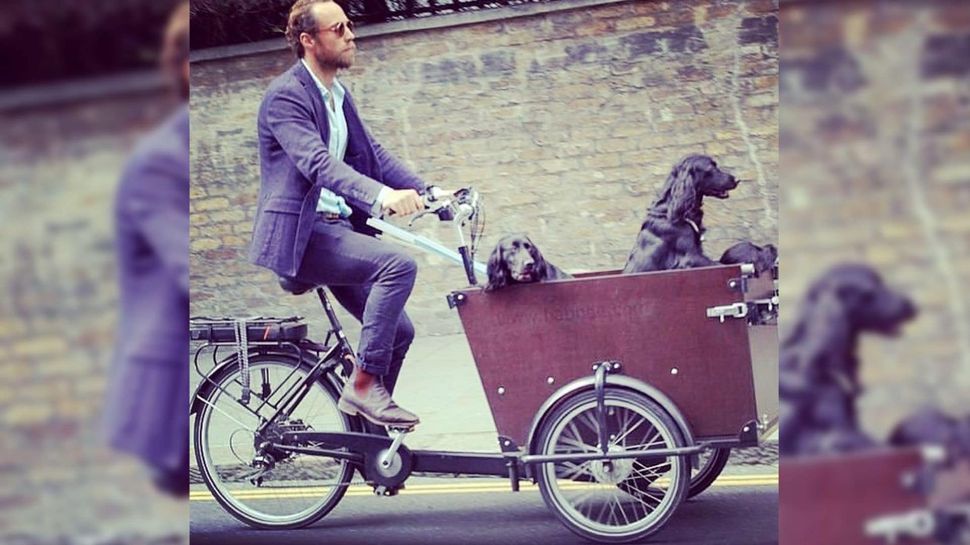 ¡Se busca ladrón! Roban la bici transporta-perros del hermano de Kate Middleton