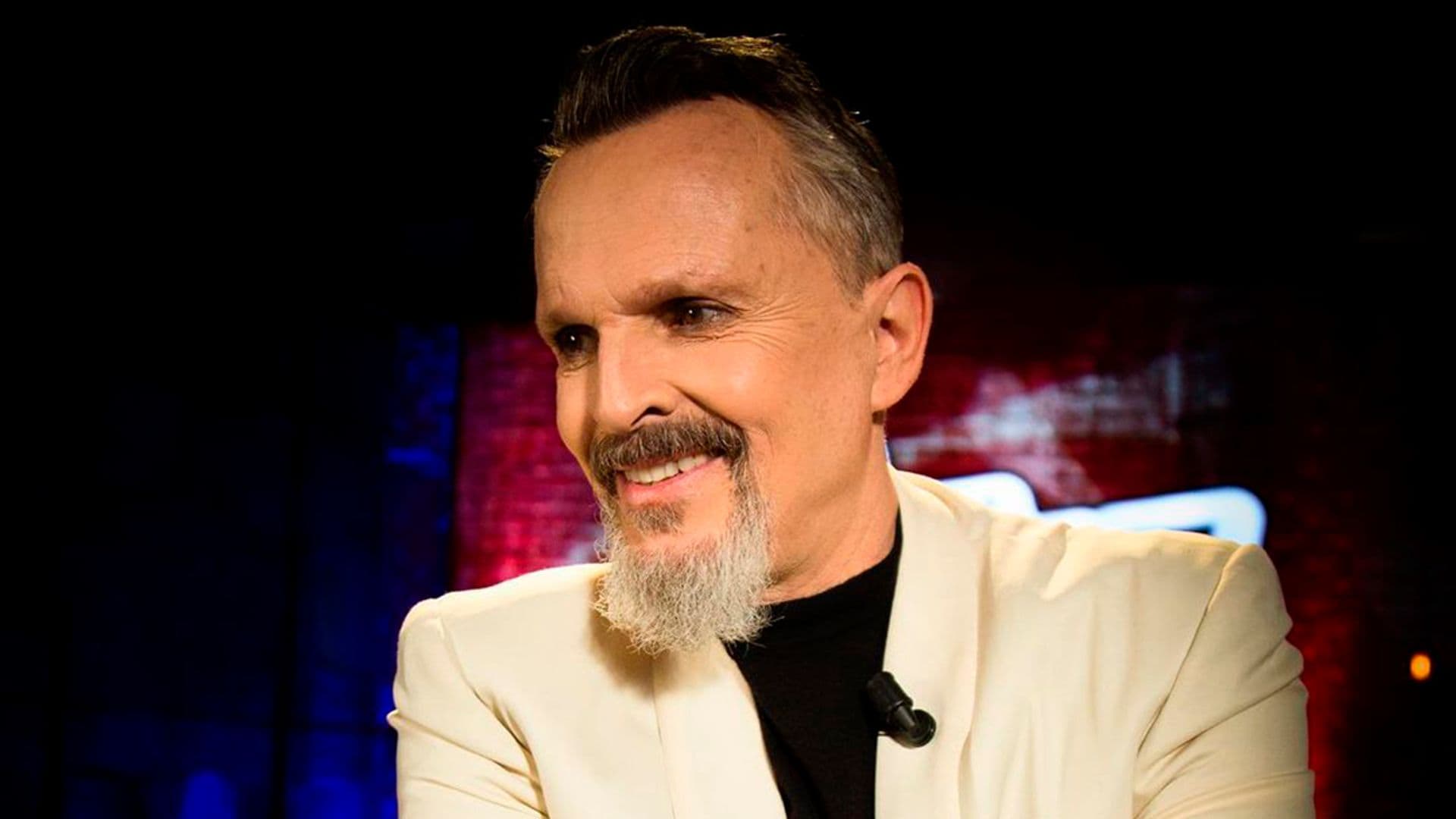 Miguel Bosé reaparece en una televisión española tras más de seis años de silencio