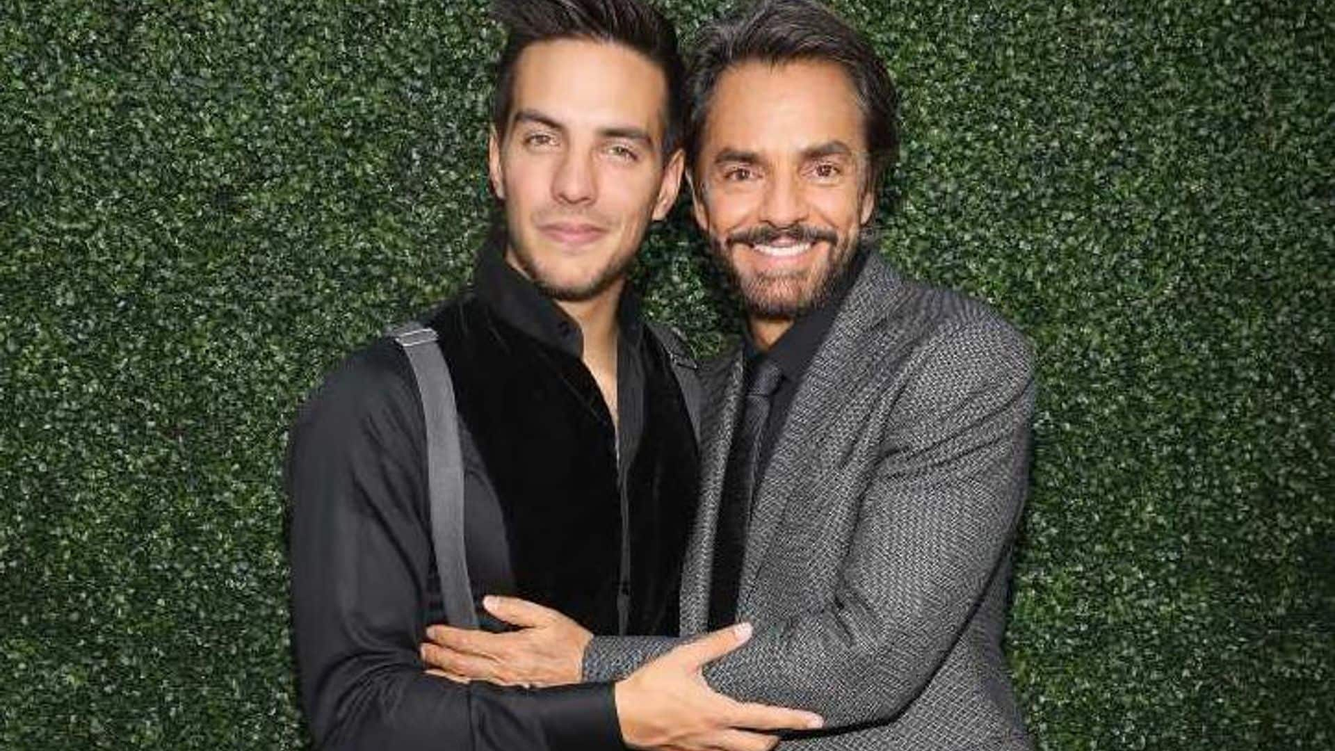 Vadhir Derbez recibe todo el cariño de su familia luego de ganar un reality en México