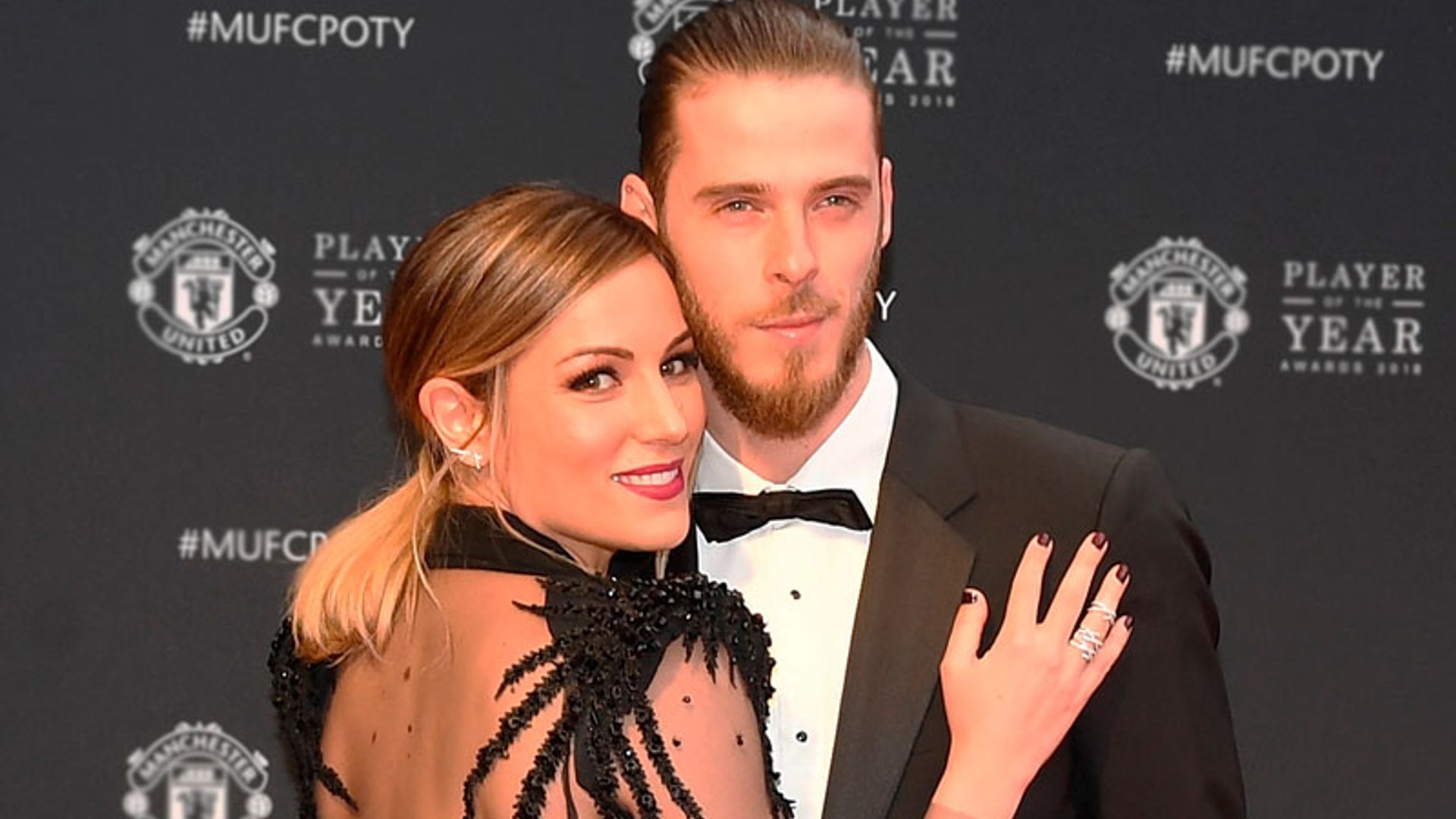 La tierna felicitación de Edurne a De Gea por su premio The Best