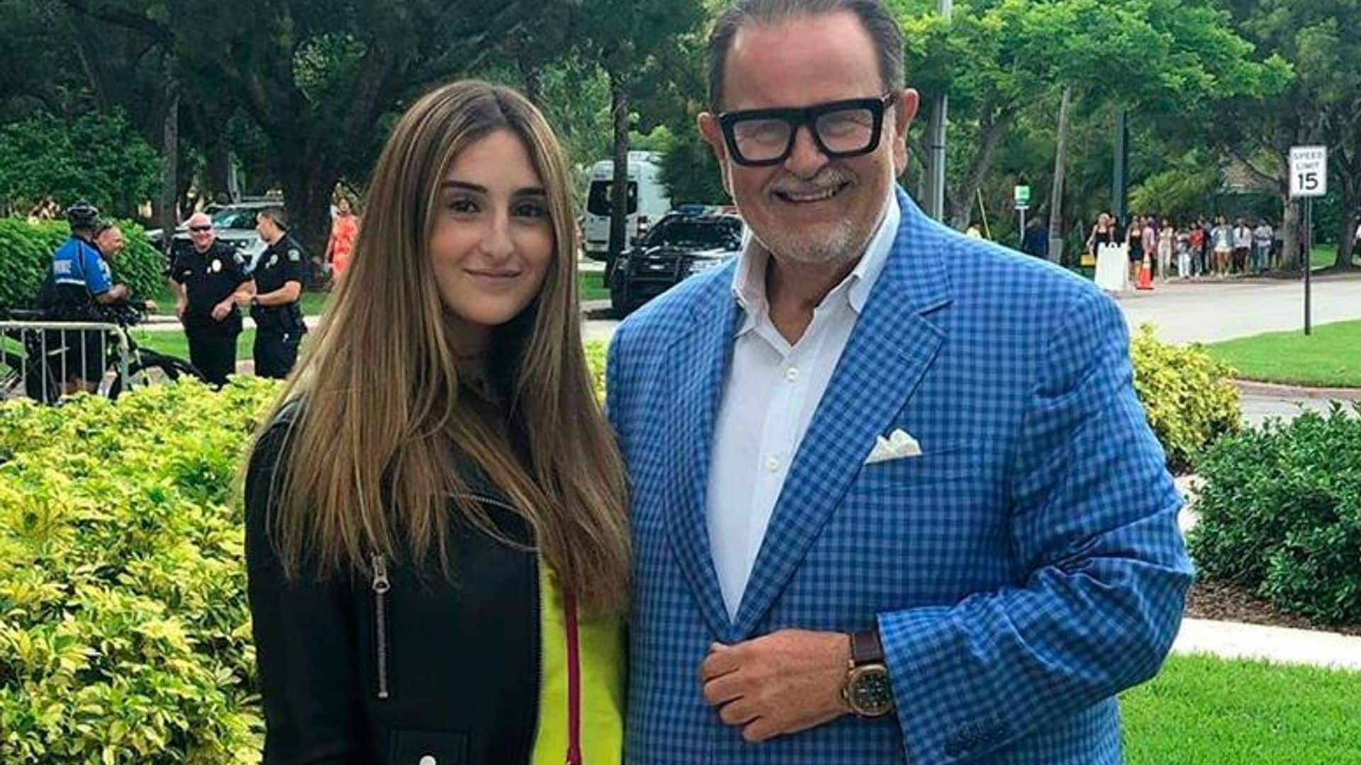 Raúl de Molina confiesa que su hija subió 40 libras por estar en casa