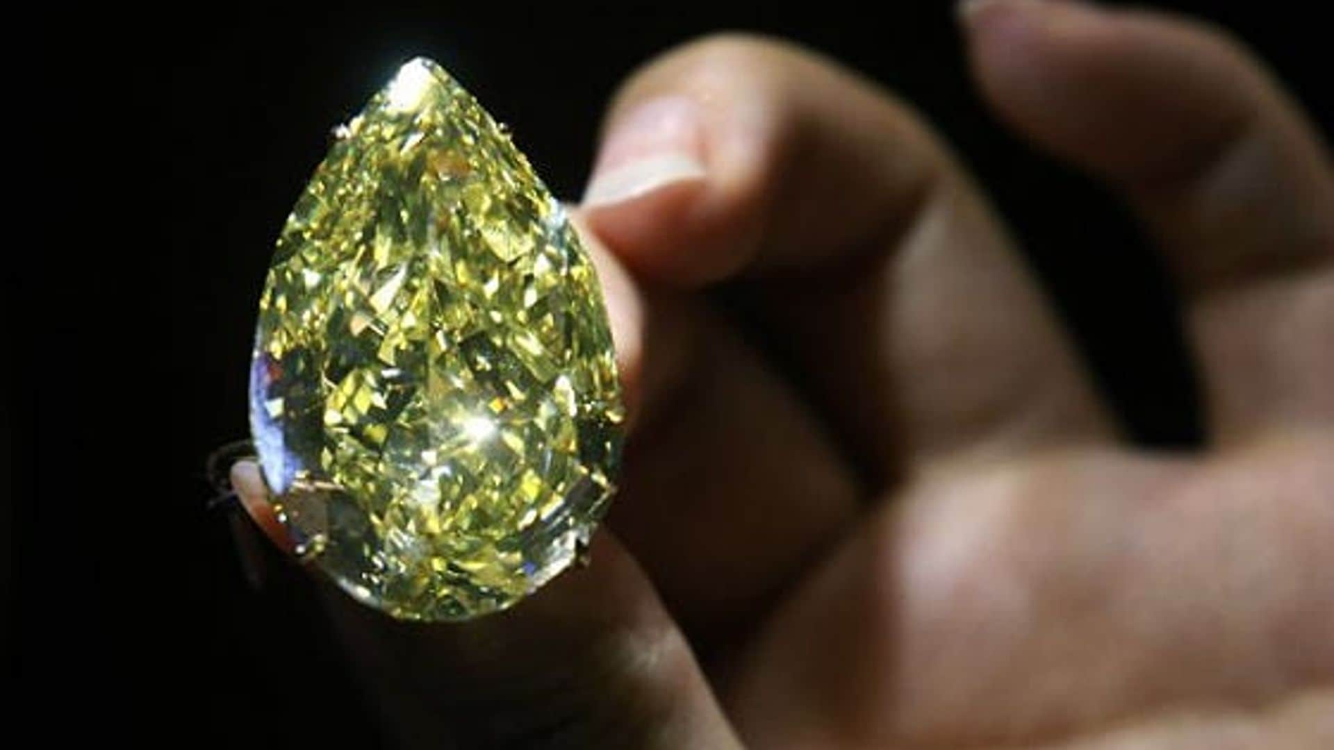 El diamante 'Gota de Sol', único en el mundo, es la estrella de Sotheby’s