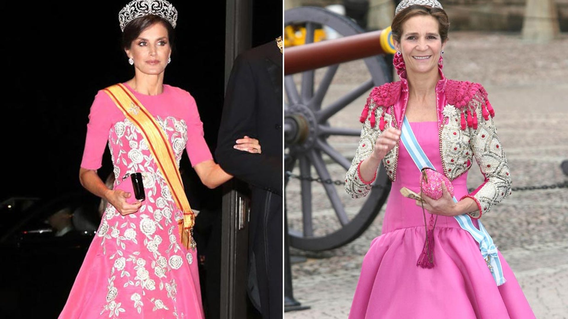 ¿Fue la infanta Elena la inspiración de este 'look' de la reina Letizia?