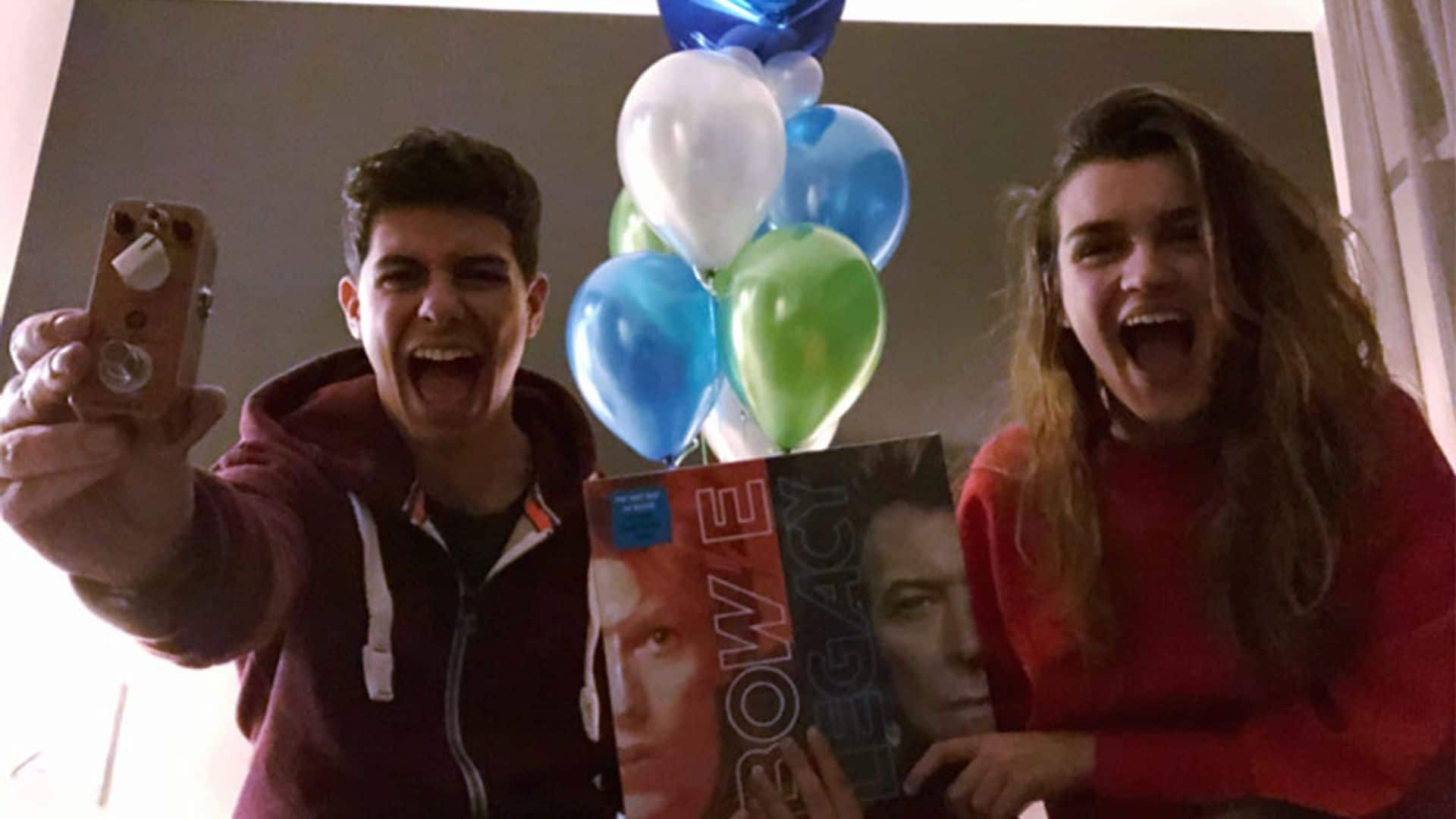 Alfred, de OT, celebra su cumpleaños a lo grande con Amaia, ¿qué le ha regalado?