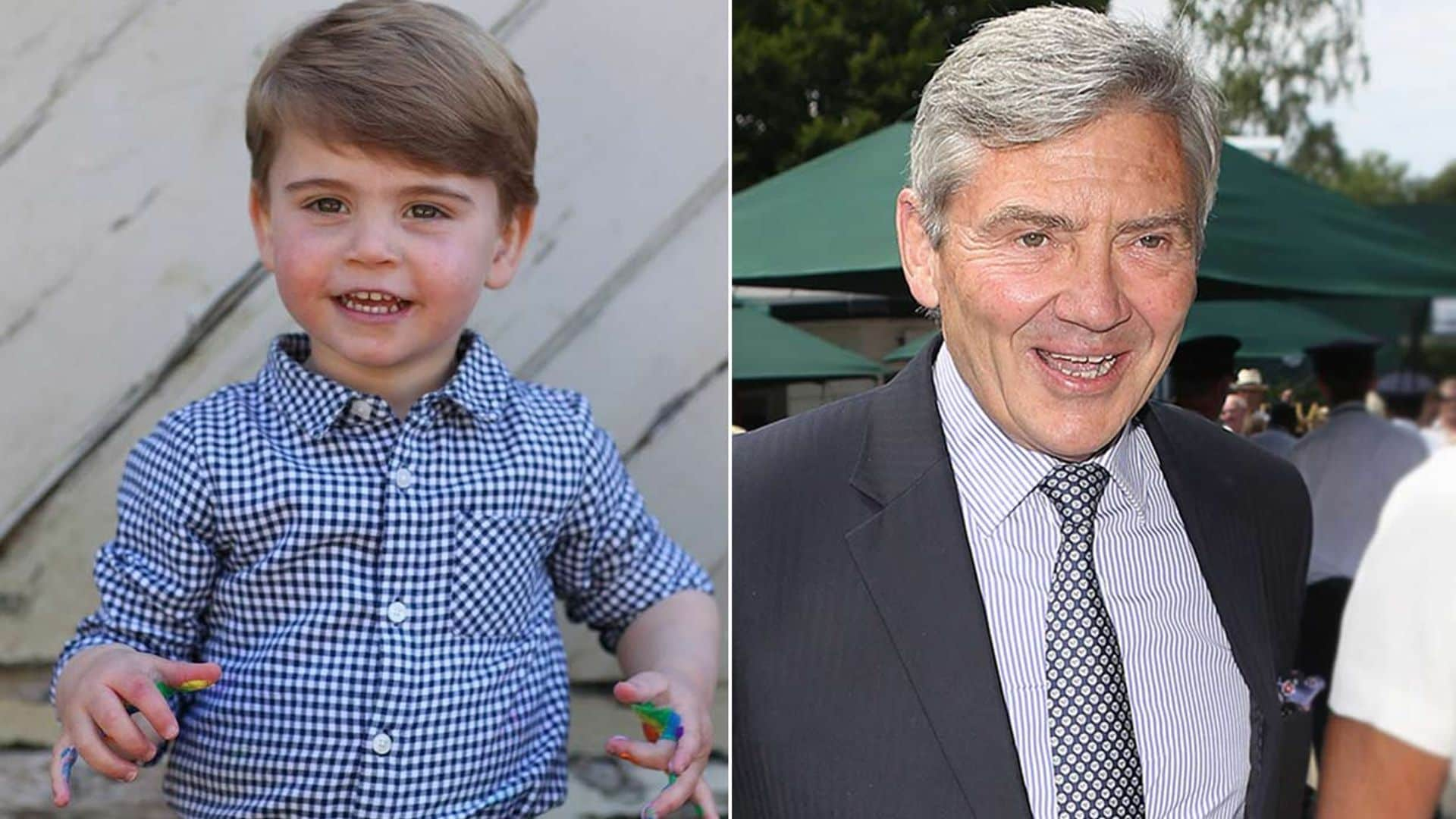 'Mini-Michael Middleton': el gran parecido de Louis de Cambridge con su abuelo