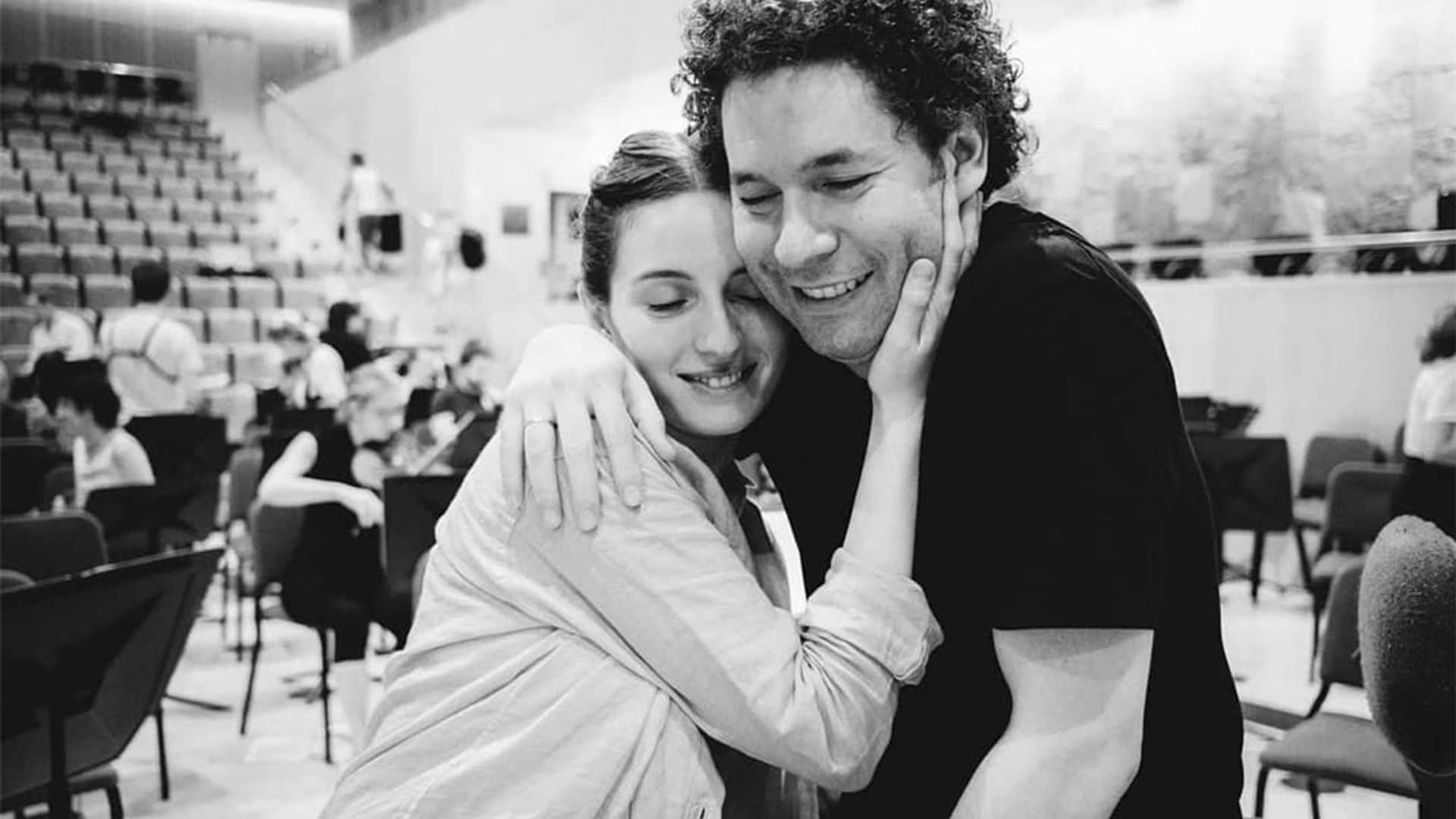 María Valverde, Gustavo Dudamel y su emocionante debut como pareja artística