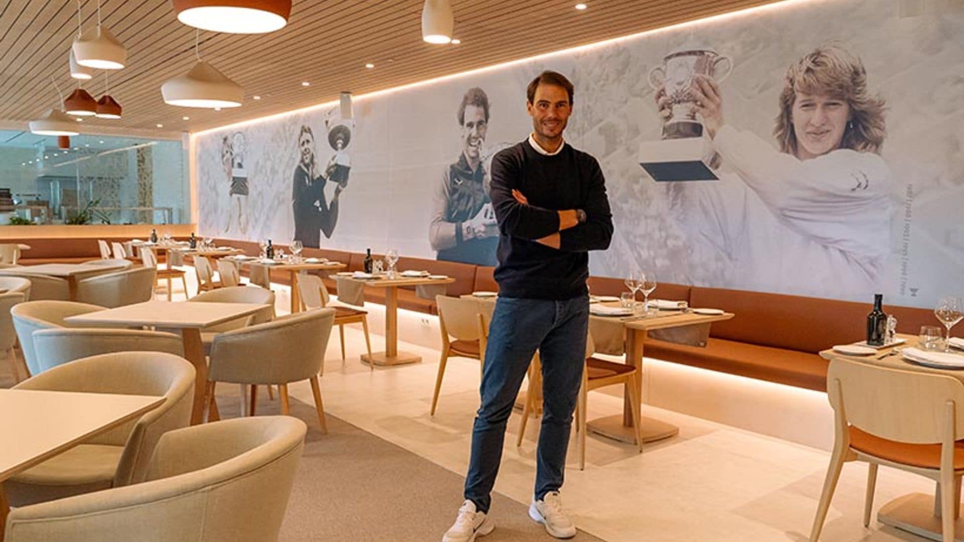 Roland Garros, el próximo reto de Rafa Nadal inspira su nuevo restaurante en Manacor