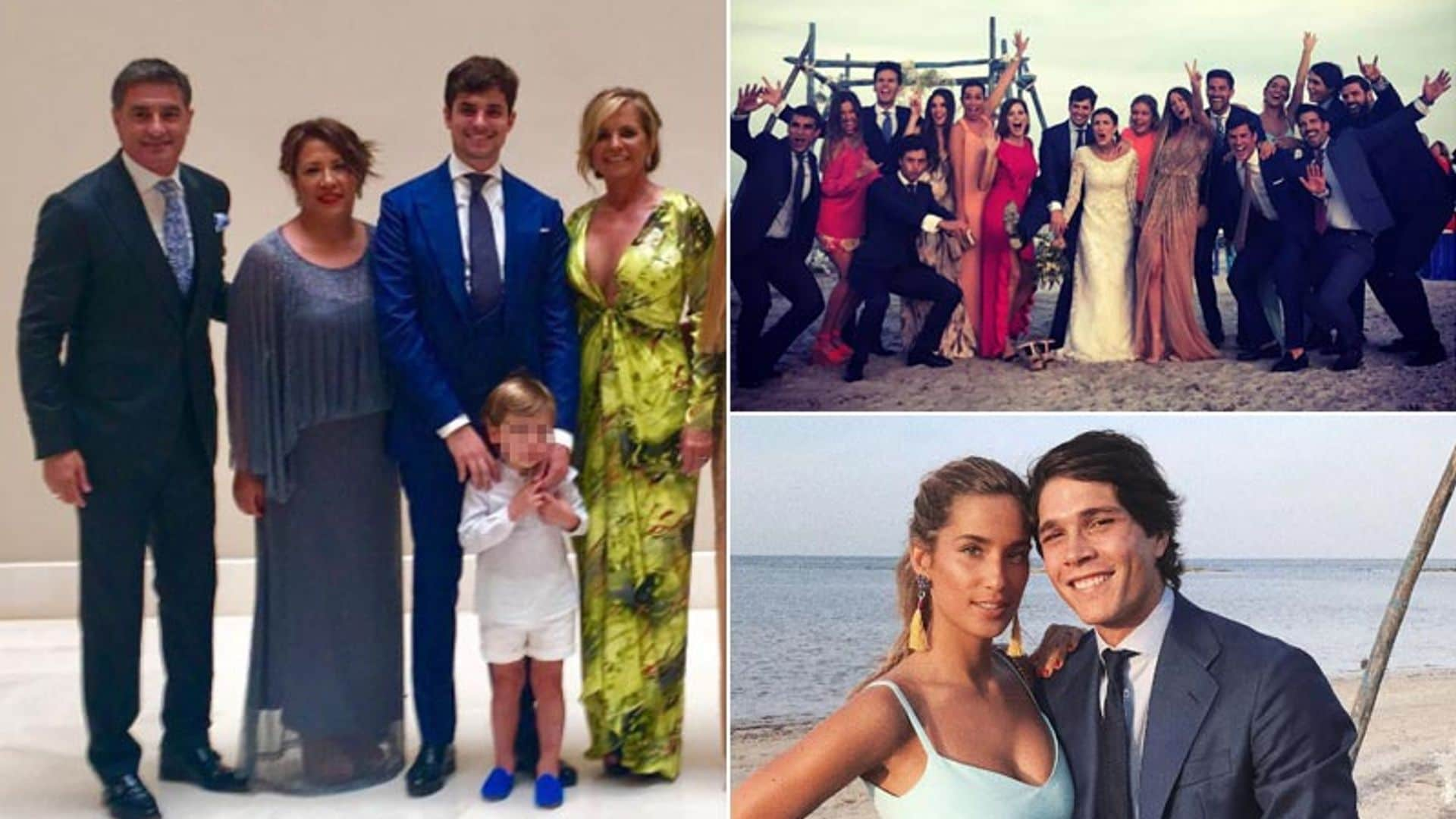 La romántica boda en la playa de Álvaro González, el hijo pequeño de Michel