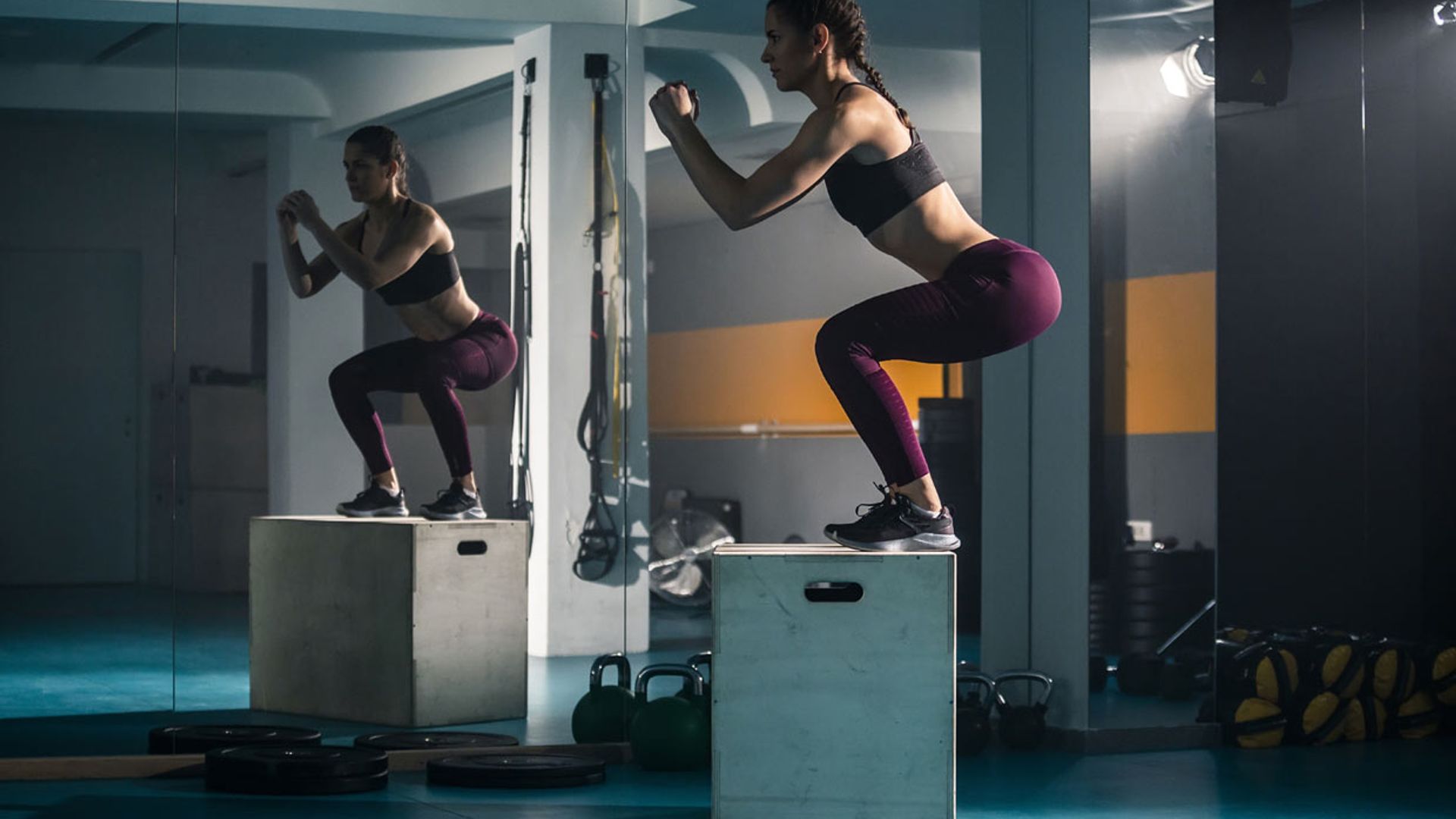 'Box jump', un ejercicio que te ayuda a tonificar tus piernas y tus glúteos