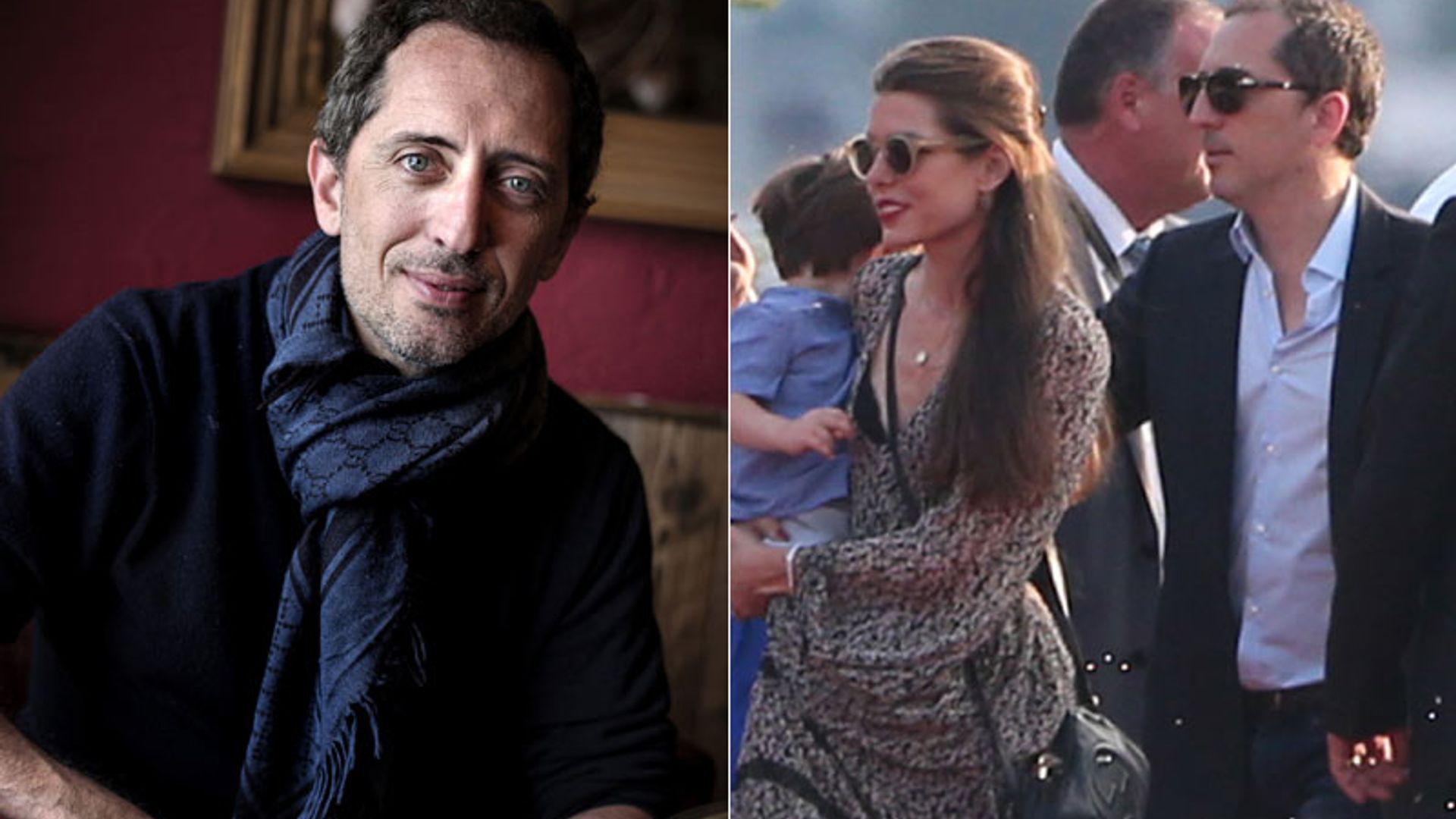 Gad Elmaleh cuenta cómo vive su relación con Carlota Casiraghi y su hijo Raphaël