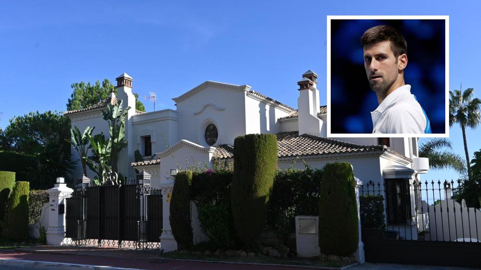 Asi es el fabuloso refugio de Novak Djokovic en Marbella