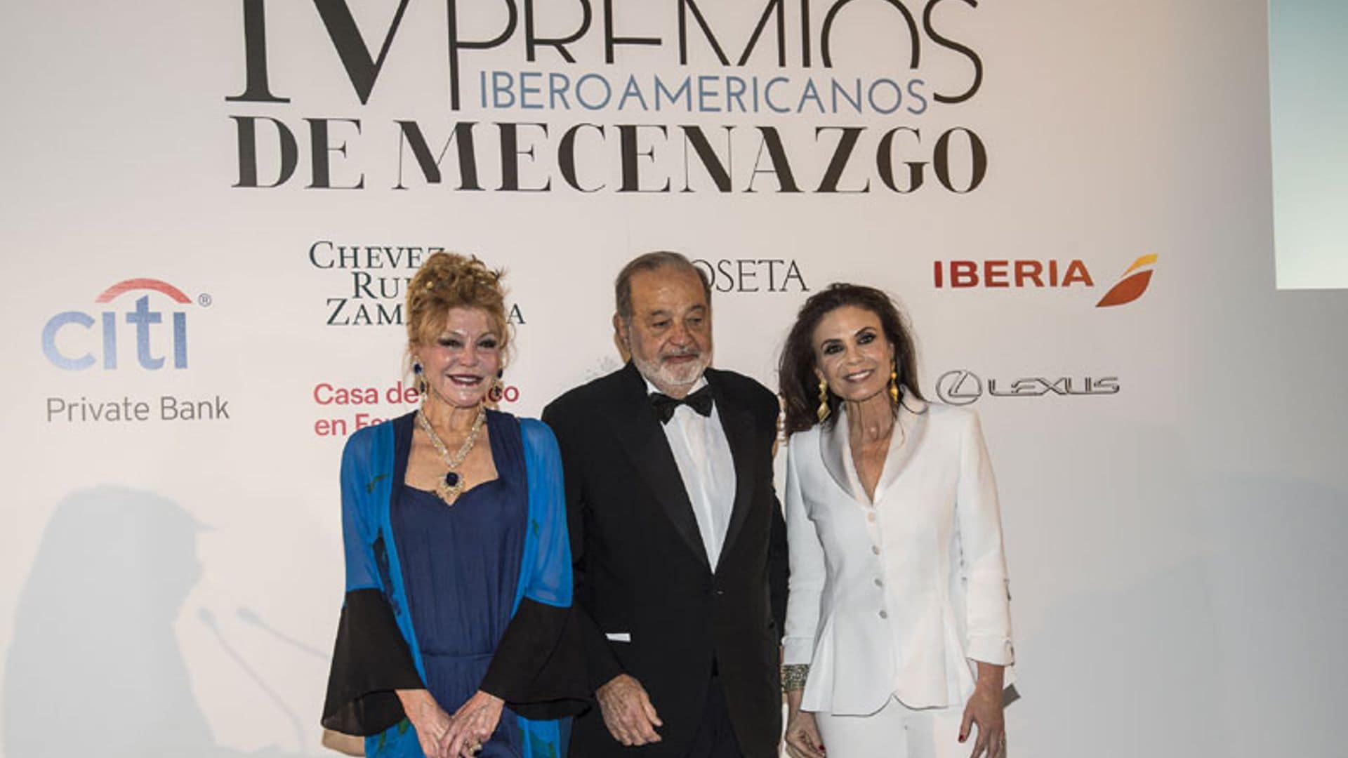 La baronesa Thyssen y Carlos Slim, premiados por su promoción y difusión del patrimonio artístico