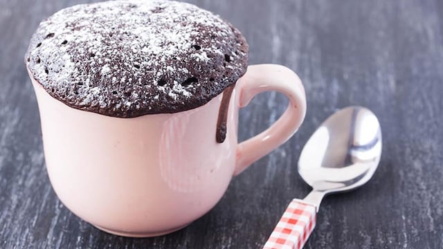 mug cake de chocolate