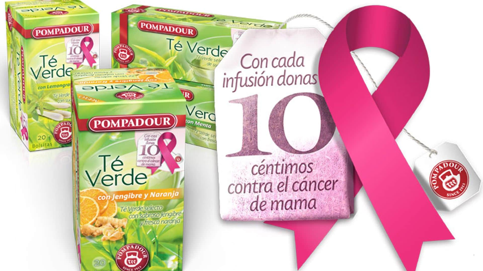 Pompadour une sus fuerzas con la Fundación Intheos contra el cáncer de mama