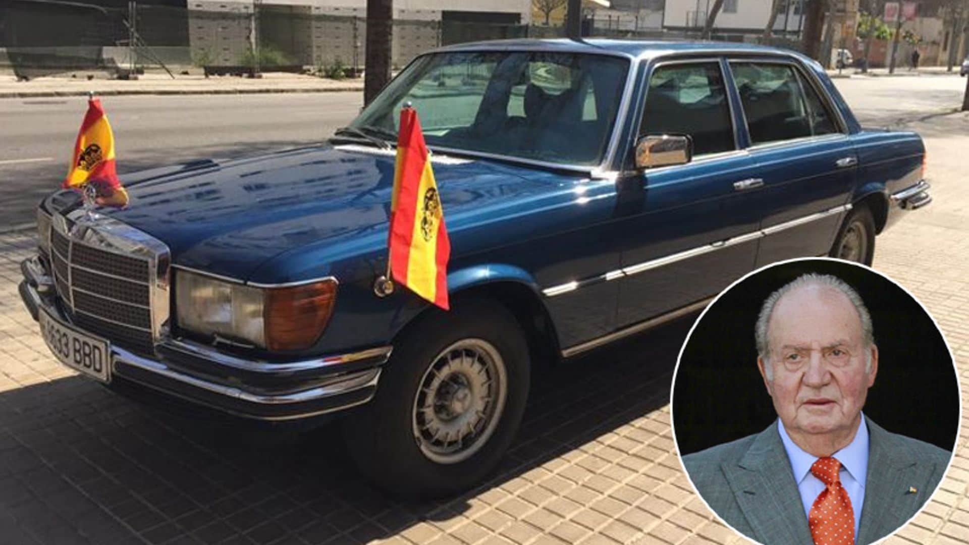 Sale a subasta un Mercedes-Benz utilizado por el rey Juan Carlos