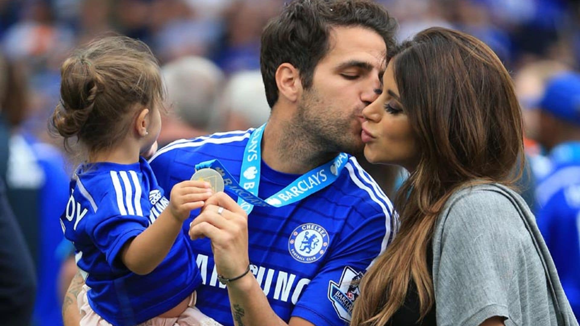 Cesc Fábregas y Daniella Semaan anuncian que esperan su tercer hijo en común