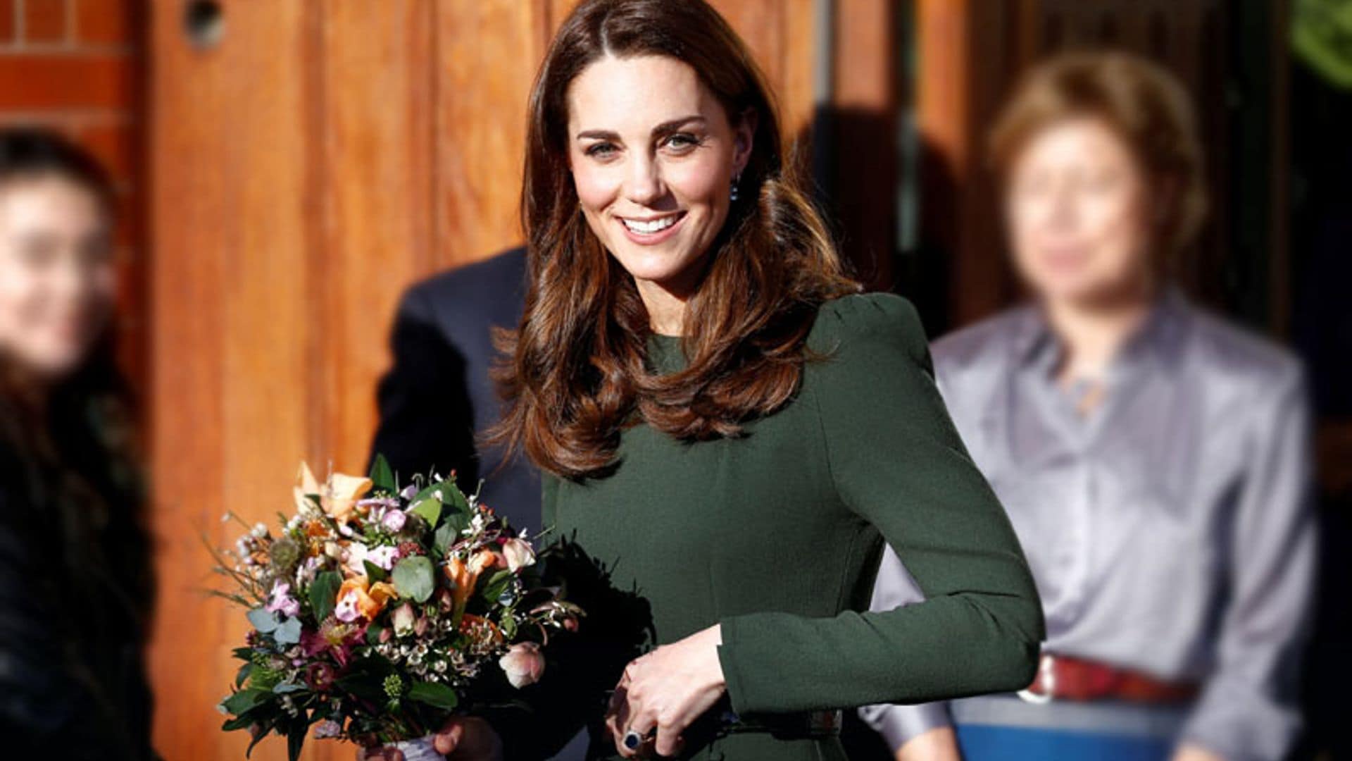 Kate Middleton rescata su vestido verde con mensaje poderoso