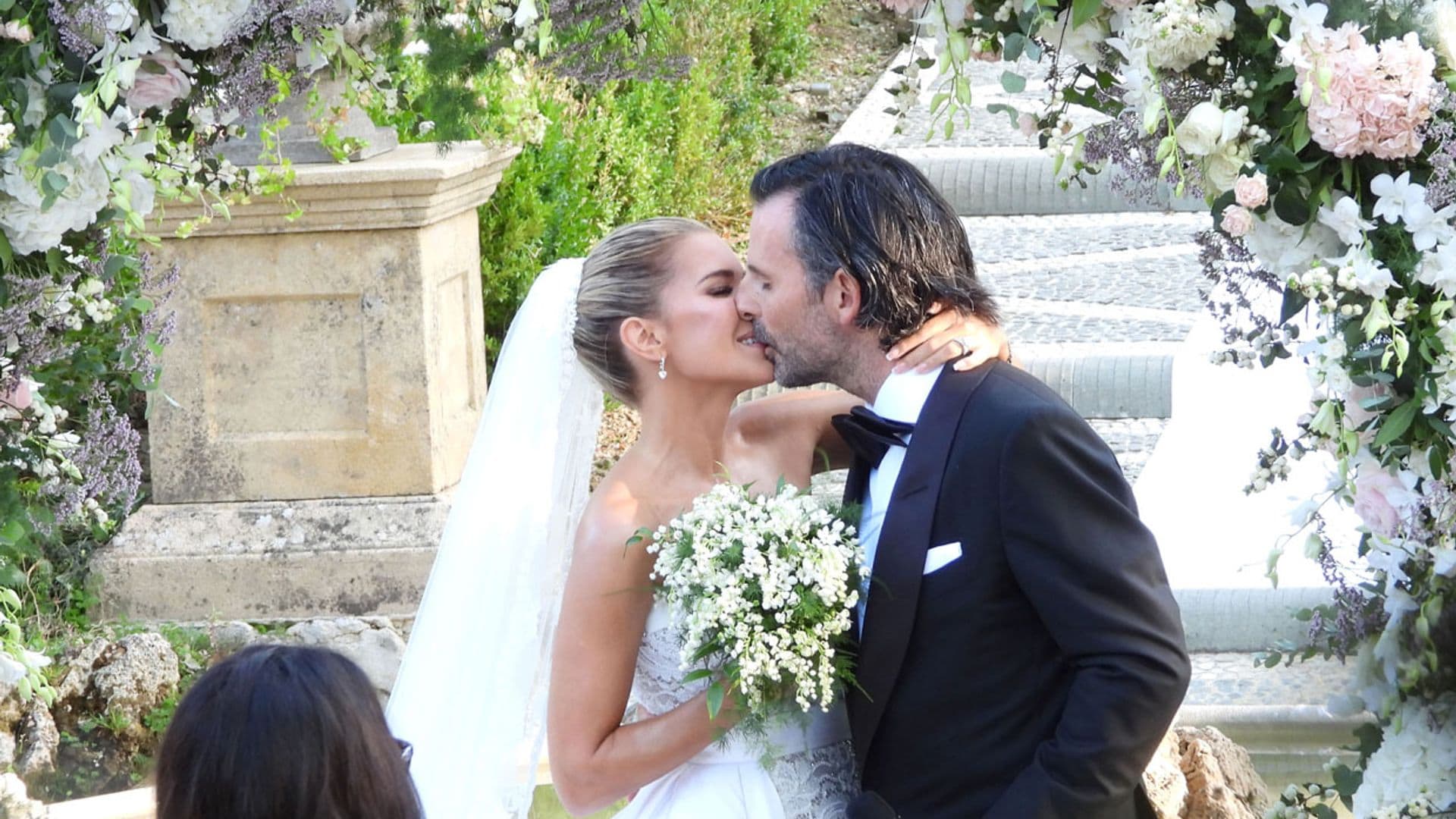 Las primeras imágenes de la boda de ensueño de Sylvie Meis y Niclas Castello