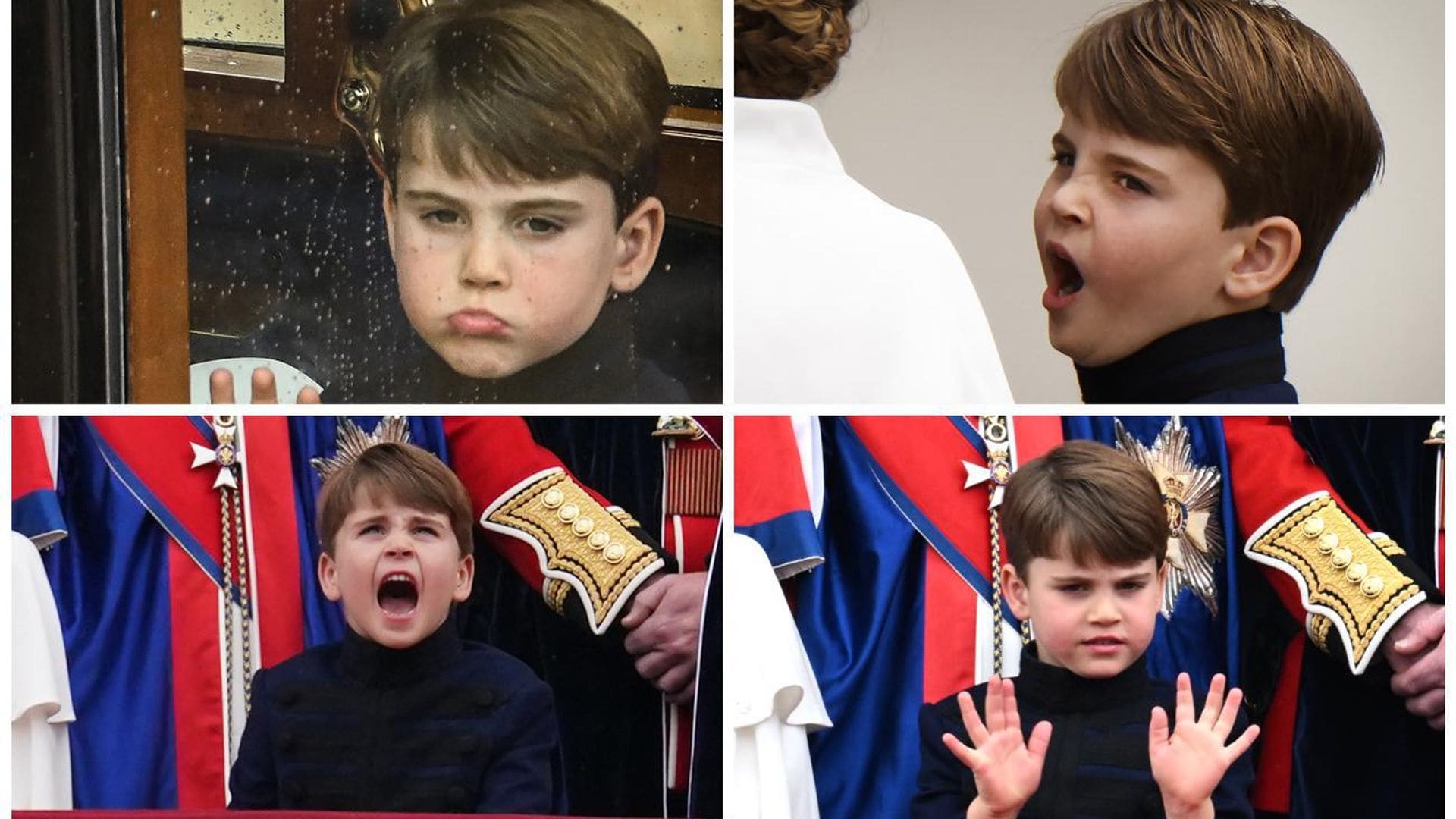 Los graciosos gestos del príncipe Louis en la coronación del rey Carlos III y otros curiosos momentos