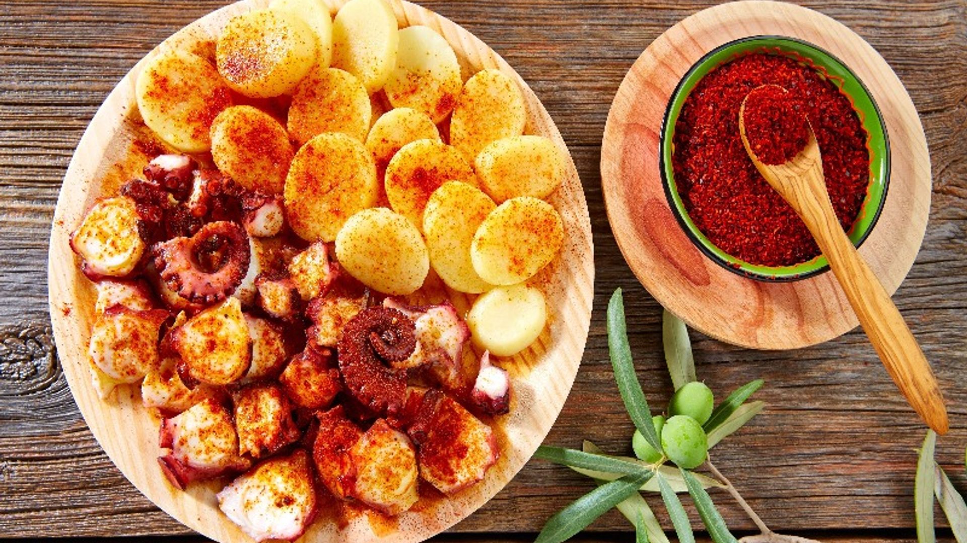 pulpo a la gallega con cachelos