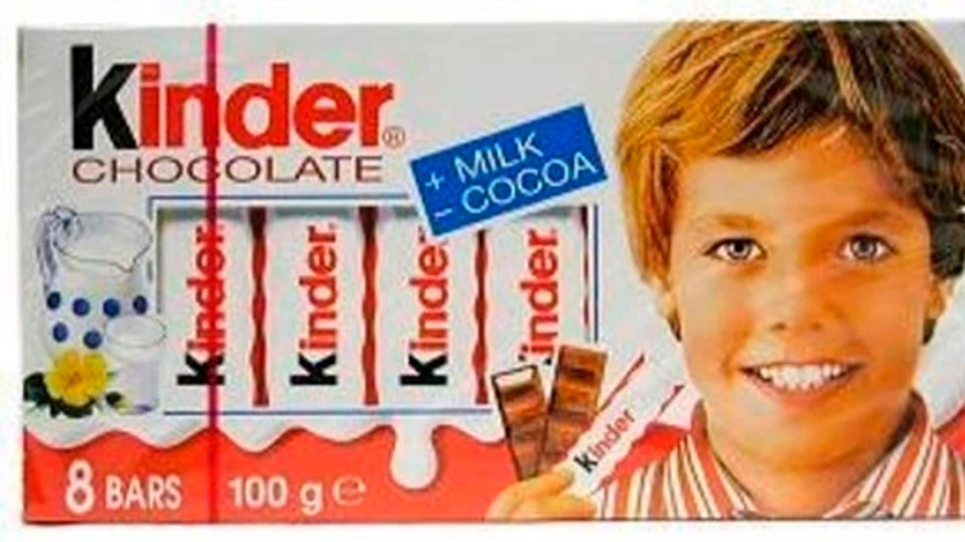 Así es ahora el niño que aparecía en las cajas de Kinder Chocolate