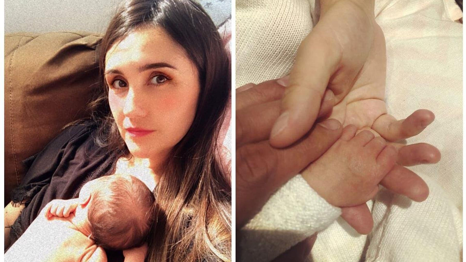 ‘Agotada, enamorada y agradecida’, Dulce María comparte su sentir en su primer mes como mamá