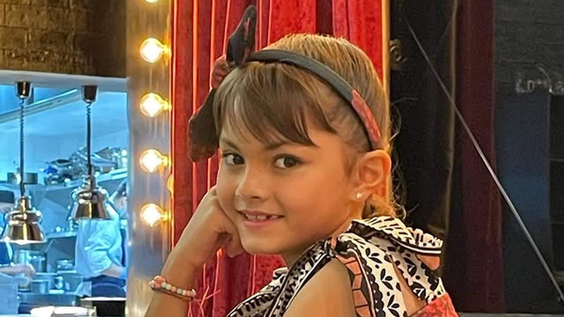 Rafaela, la hija de Cristian Castro, disfruta de México con su tío Michel