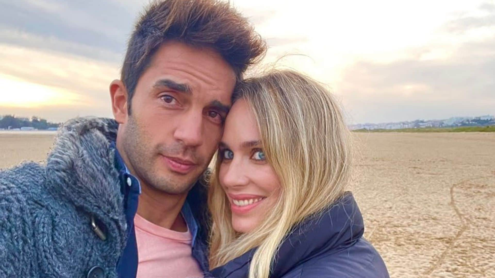 ¡Que viva el amor! Vanesa Romero y Santi Burgoa comparten sus primeras fotos juntos