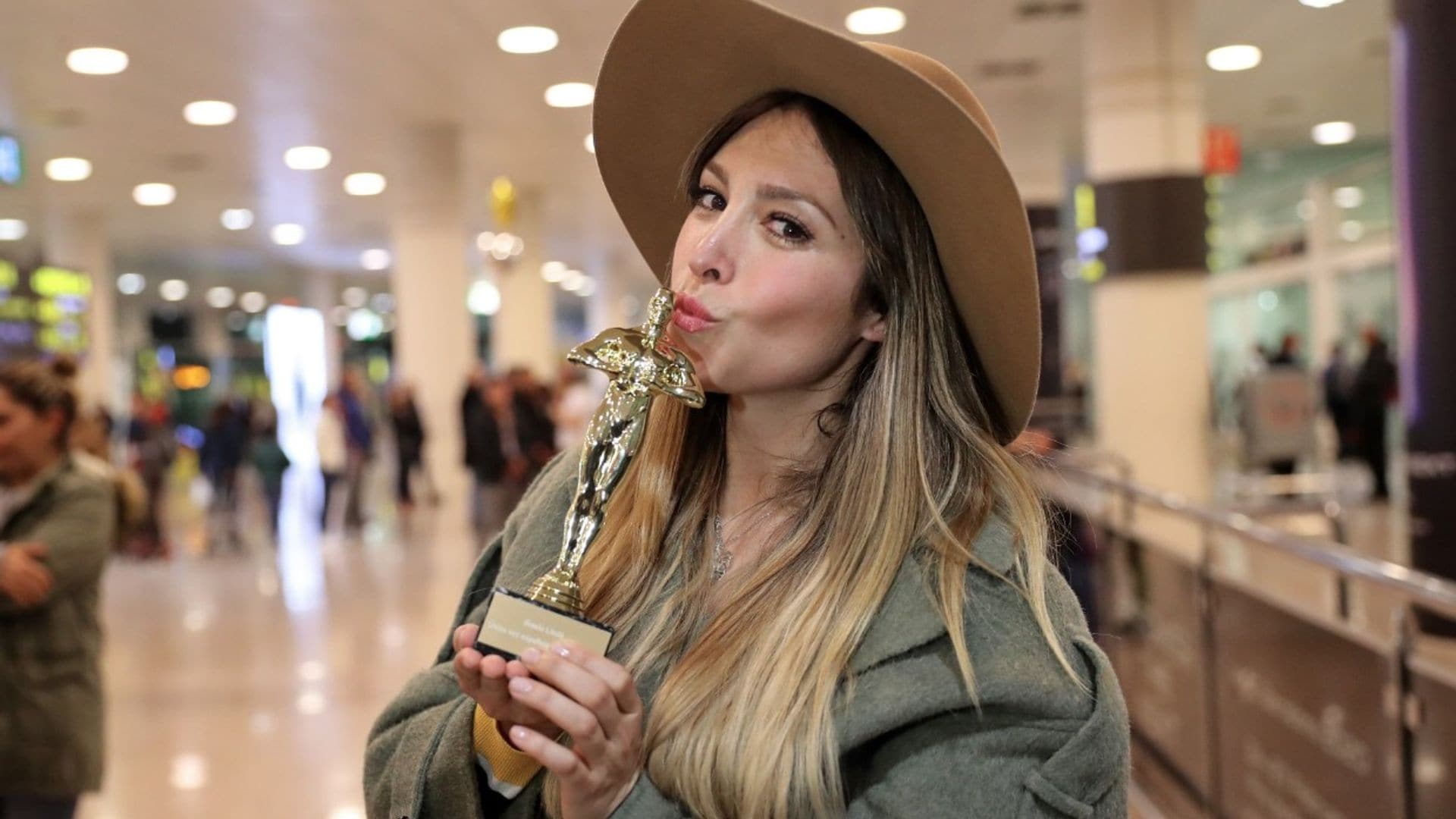 Gisela, más emocionada y feliz que nunca, vuelve a España tras su participación en los premios Oscar