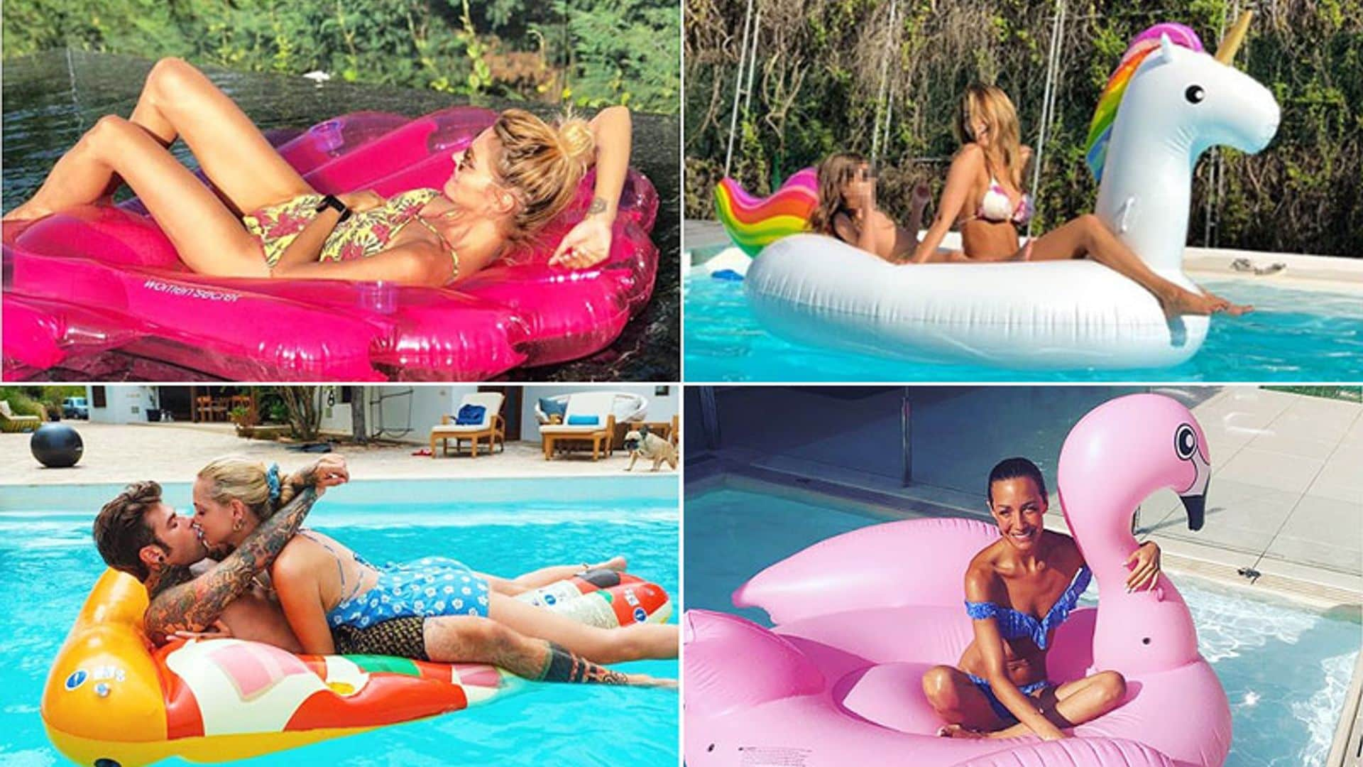 El posado del verano ¡mejor en una colchoneta! Y estas 'celebs' te lo demuestran