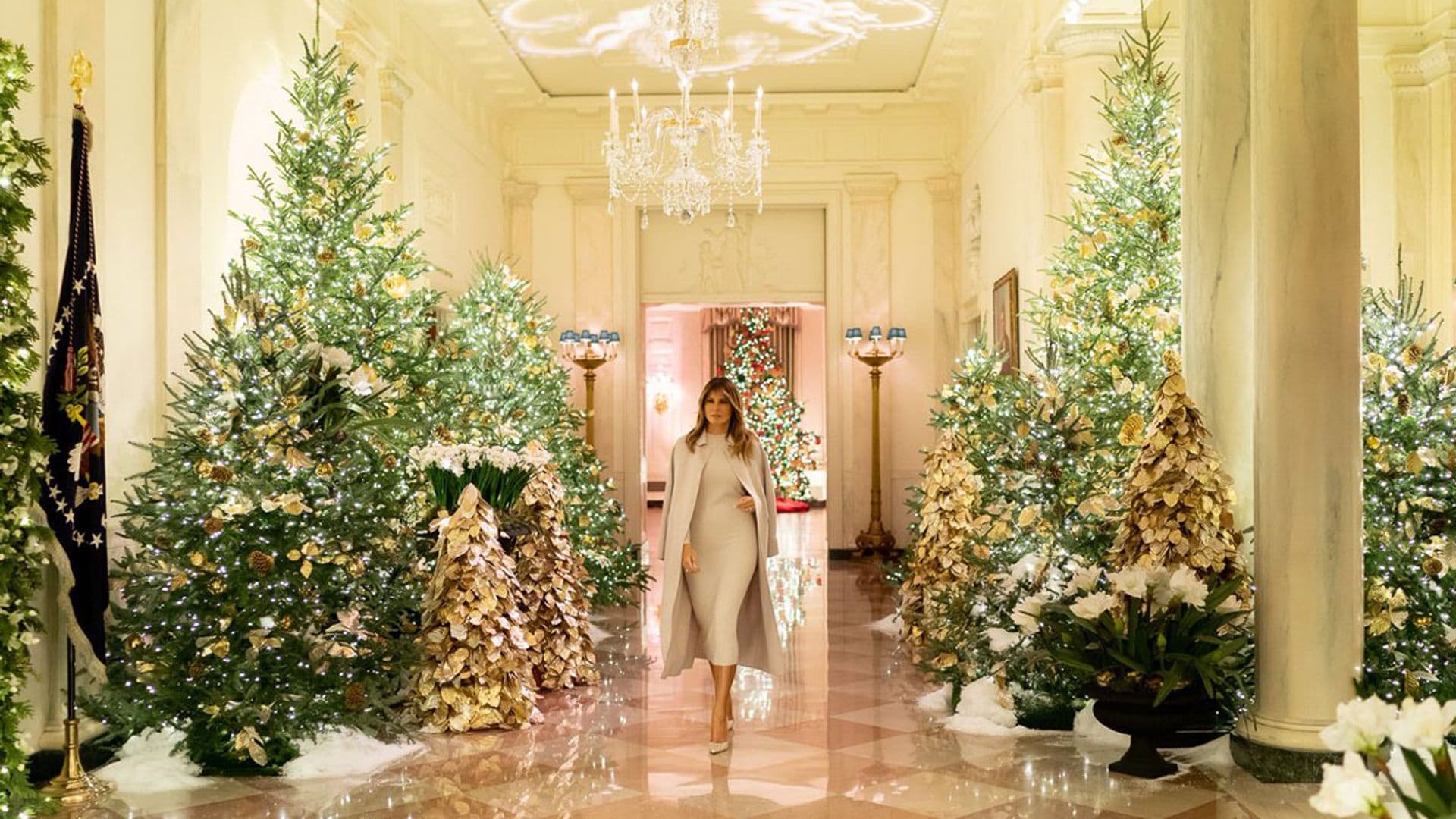 ¡Como en un cuento de Navidad! Descubre la alucinante decoración de la Casa Blanca con Melania Trump