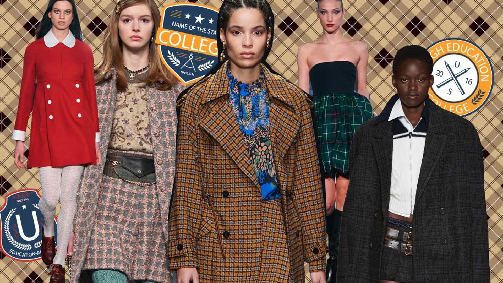 El estilo 'college' es la opción ideal para chicas clásicas que buscan looks cómodos pero especiales