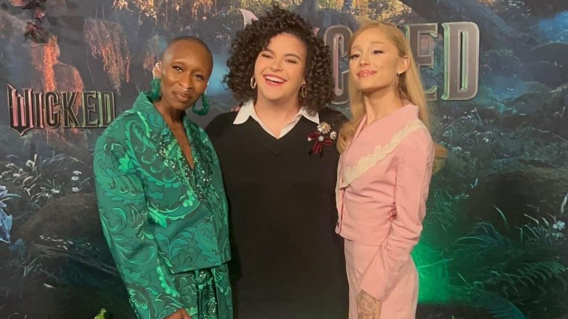 Lucerito Mijares revela cómo fue su encuentro con Ariana Grande y Cynthia Erivo: 'Lloré bastante'