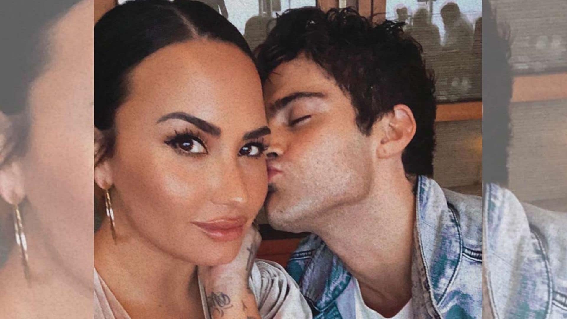 Max Ehrich comparte fotos inéditas de la pedida de mano a Demi Lovato para felicitarla el cumpleaños