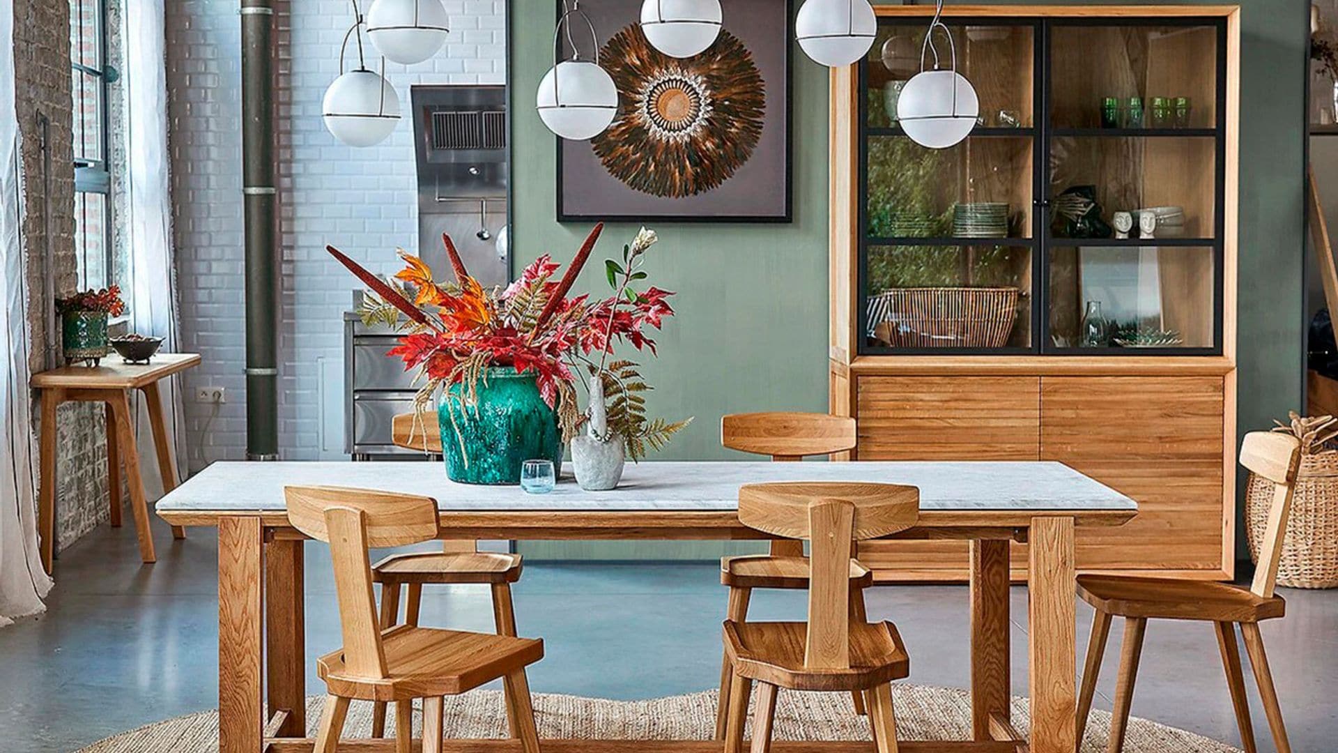 Cómo decorar la mesa del comedor cuando no esperas invitados a comer