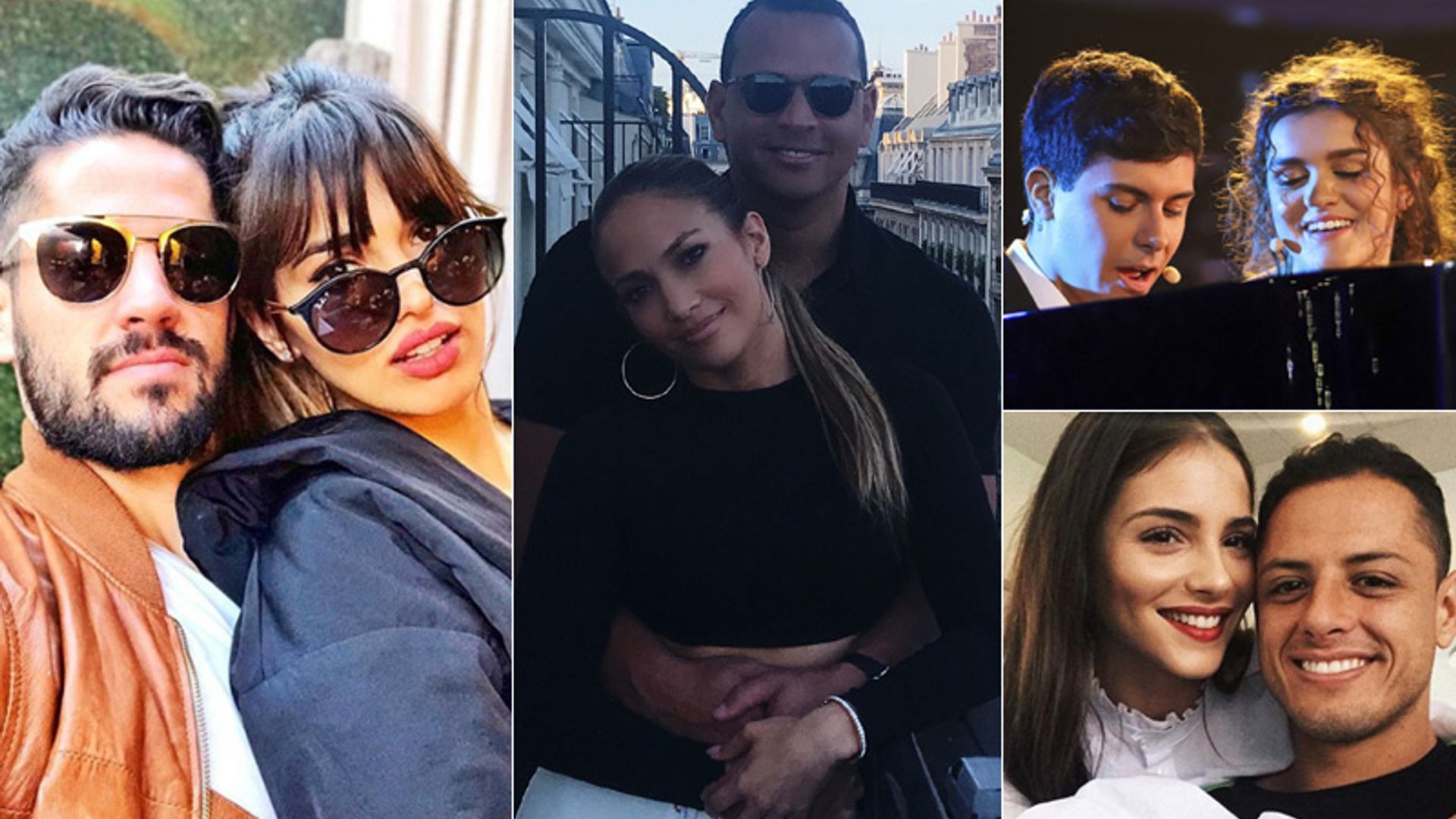 Desde 'Chicharito' y Andrea Duro hasta Isco Alarcón y Sara Sálamo, estos han sido los romances del año