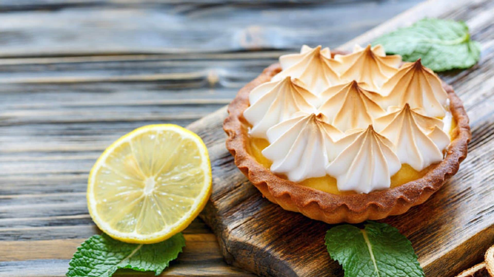 Tartaletas de limón con merengue