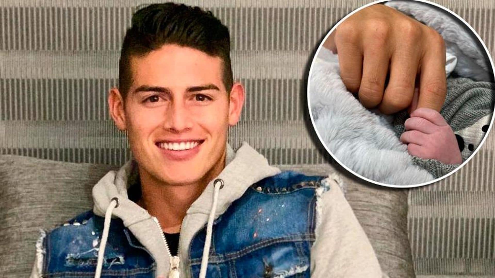 ¡Sorpresa! James Rodríguez anuncia que se convirtió en padre por segunda ocasión