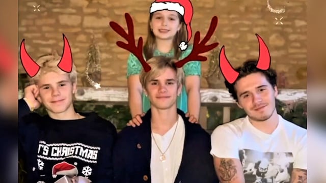 beckham navidad ig