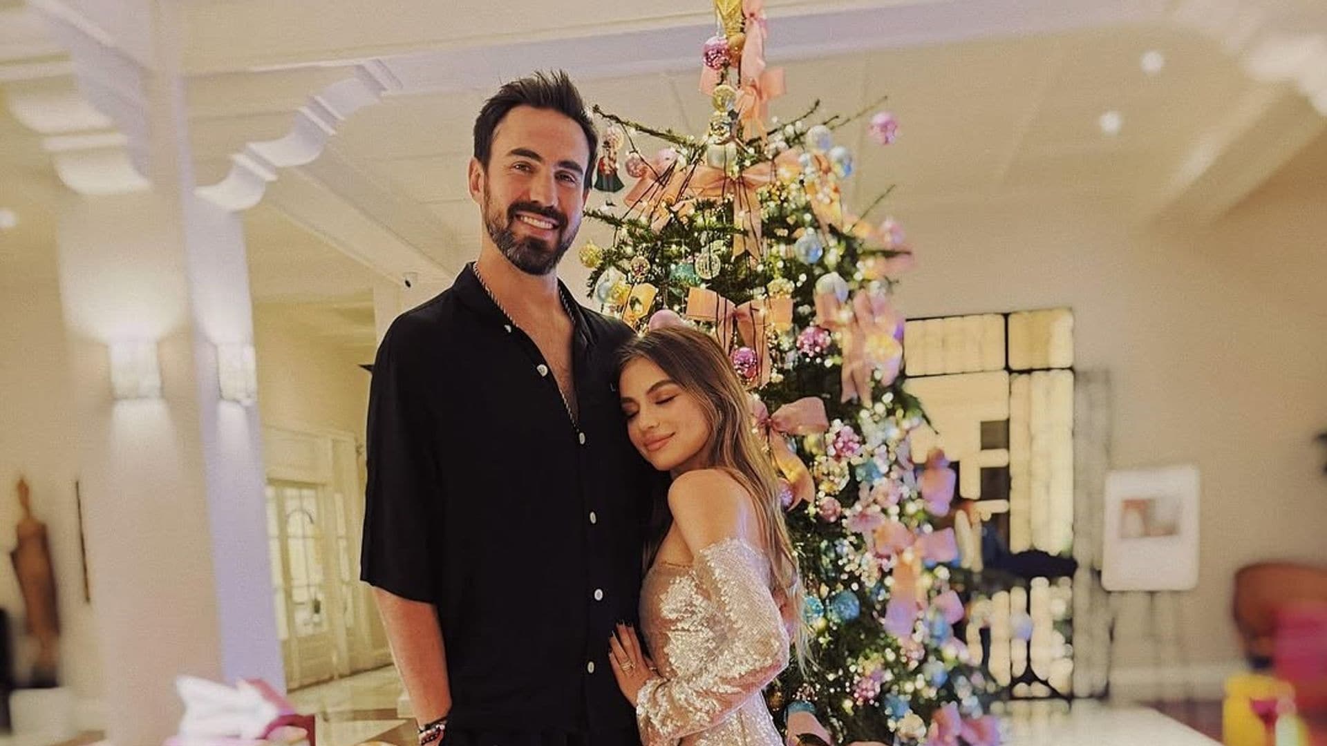 ¡Su primera Navidad lejos de casa! Sofía Castro y Pablo Bernot celebran como familia