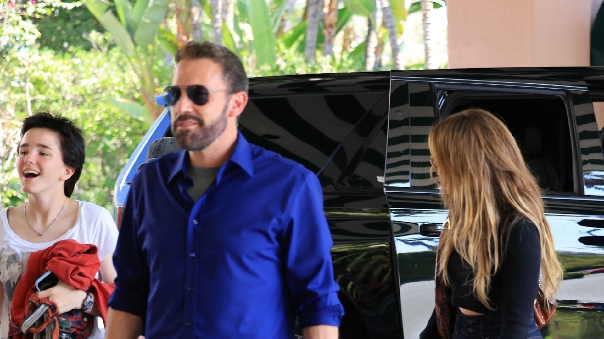 Las imágenes del primer encuentro público de Jennifer Lopez y Ben Affleck tras su ruptura en un almuerzo con sus hijos