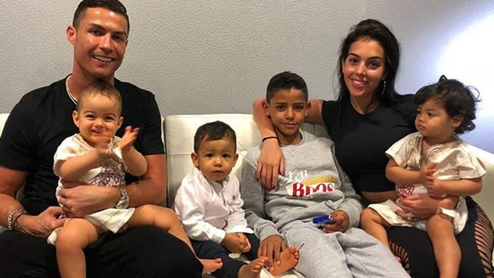 ¡Todo amor! Georgina enseña el lado más tierno de Cristiano Ronaldo con la pequeña Alana