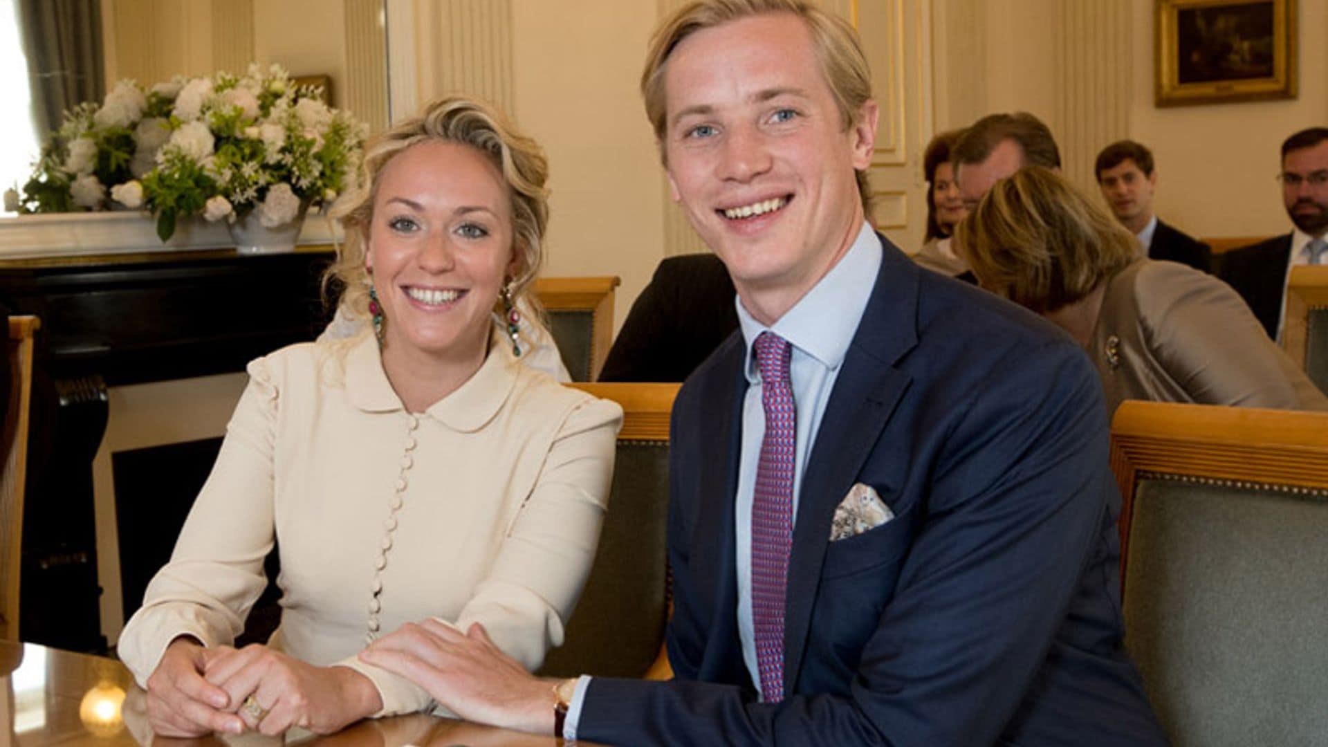 La boda de Gabrielle de Nassau y Antonius Willms, el lazo entre los Gamazo y la Familia Ducal de Luxemburgo