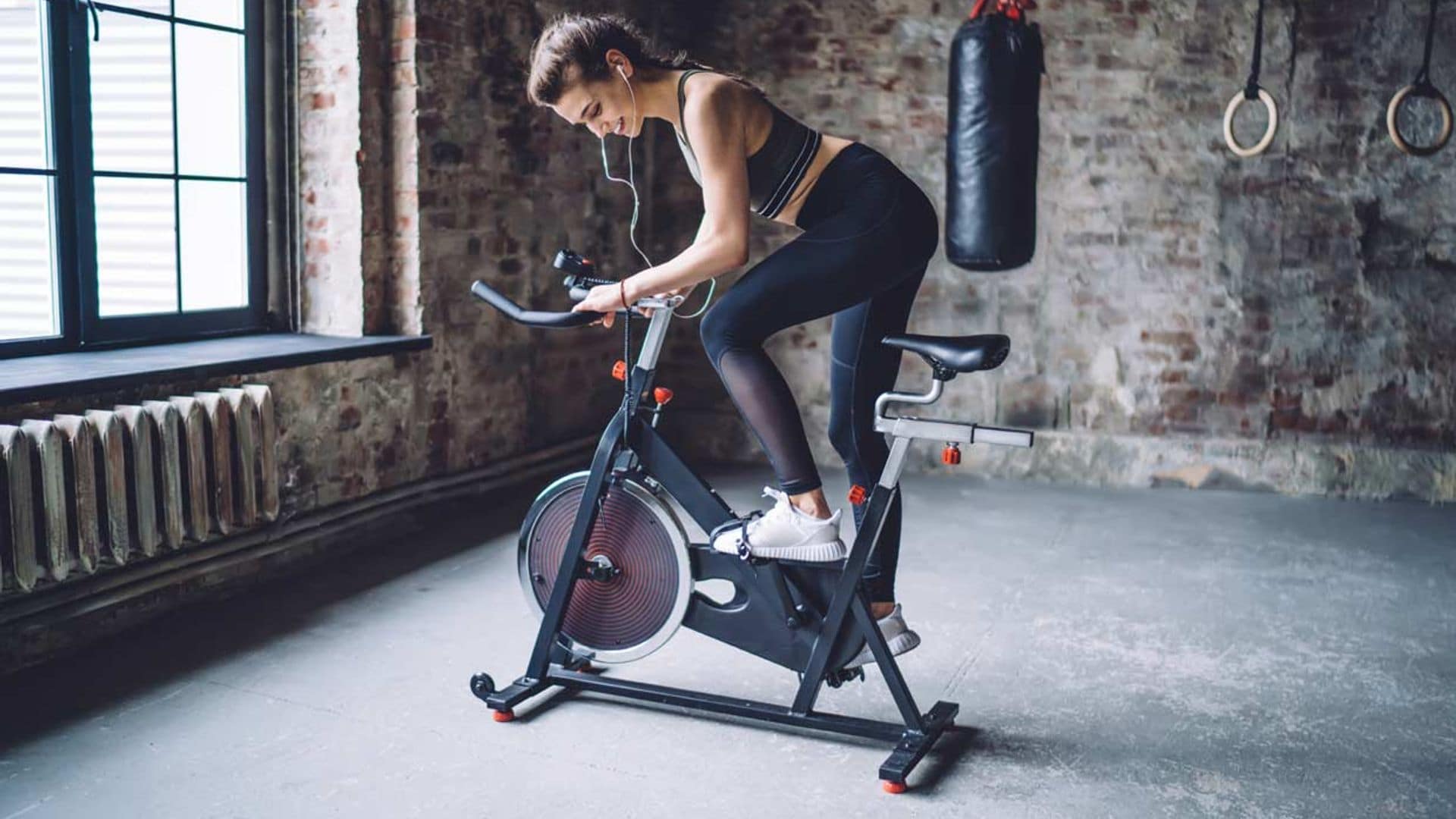 mujer spinning